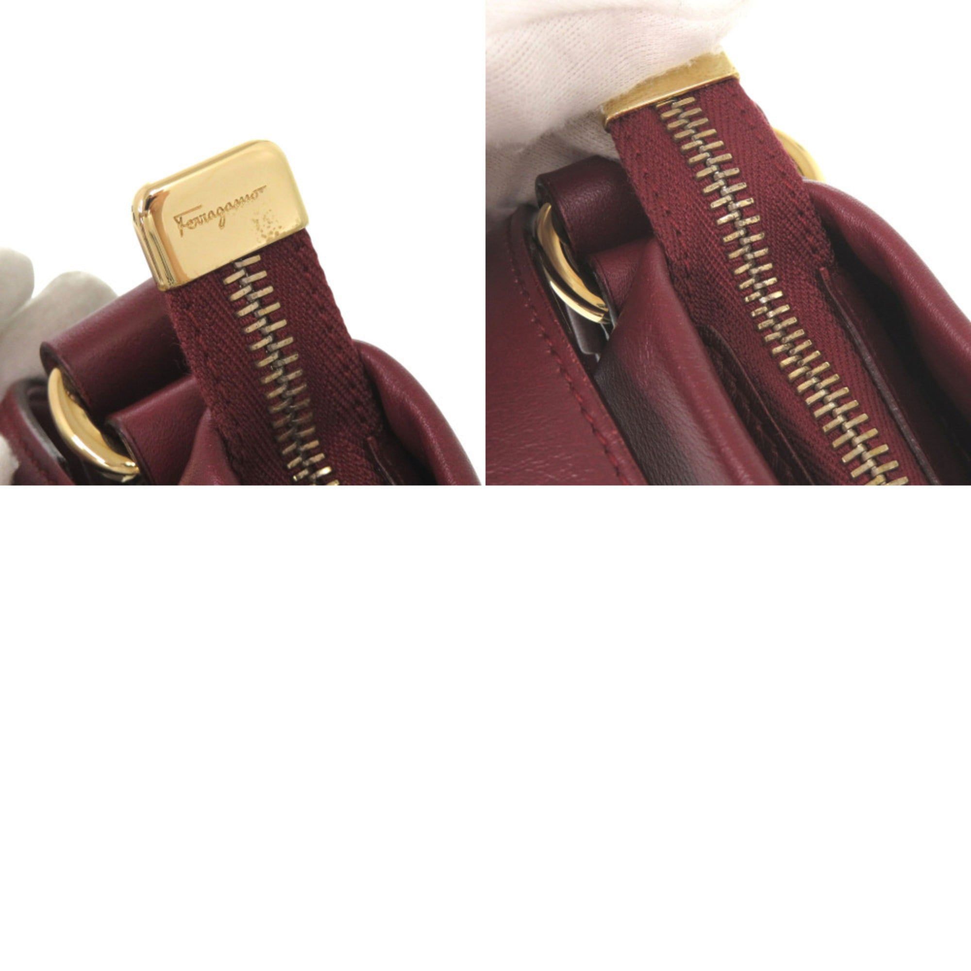 Leather Shoulder Bag (Pre-Owned) - Salvatore Ferragamo - Modalova