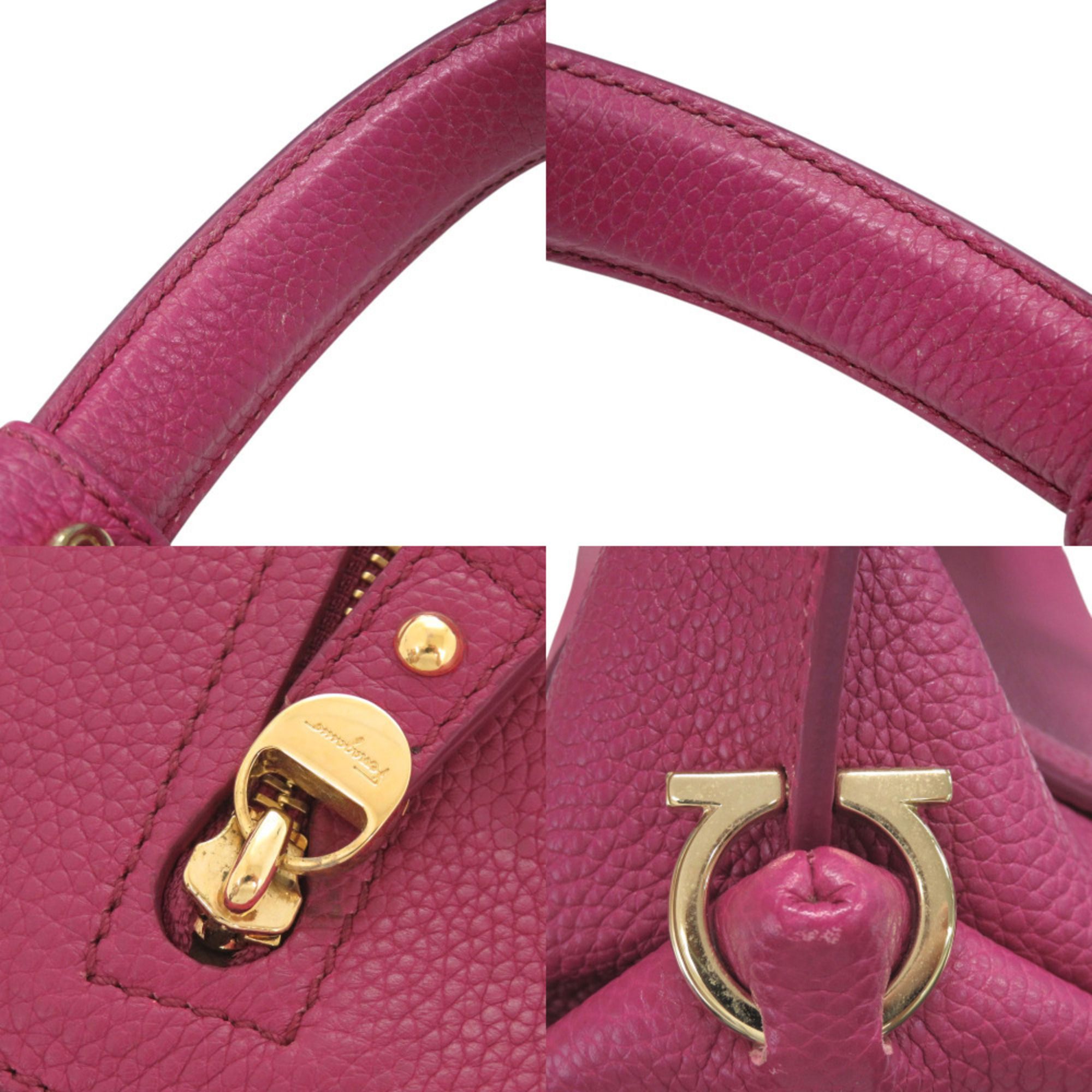 Leather Handbag Shoulder Bag (Pre-Owned) - Salvatore Ferragamo - Modalova
