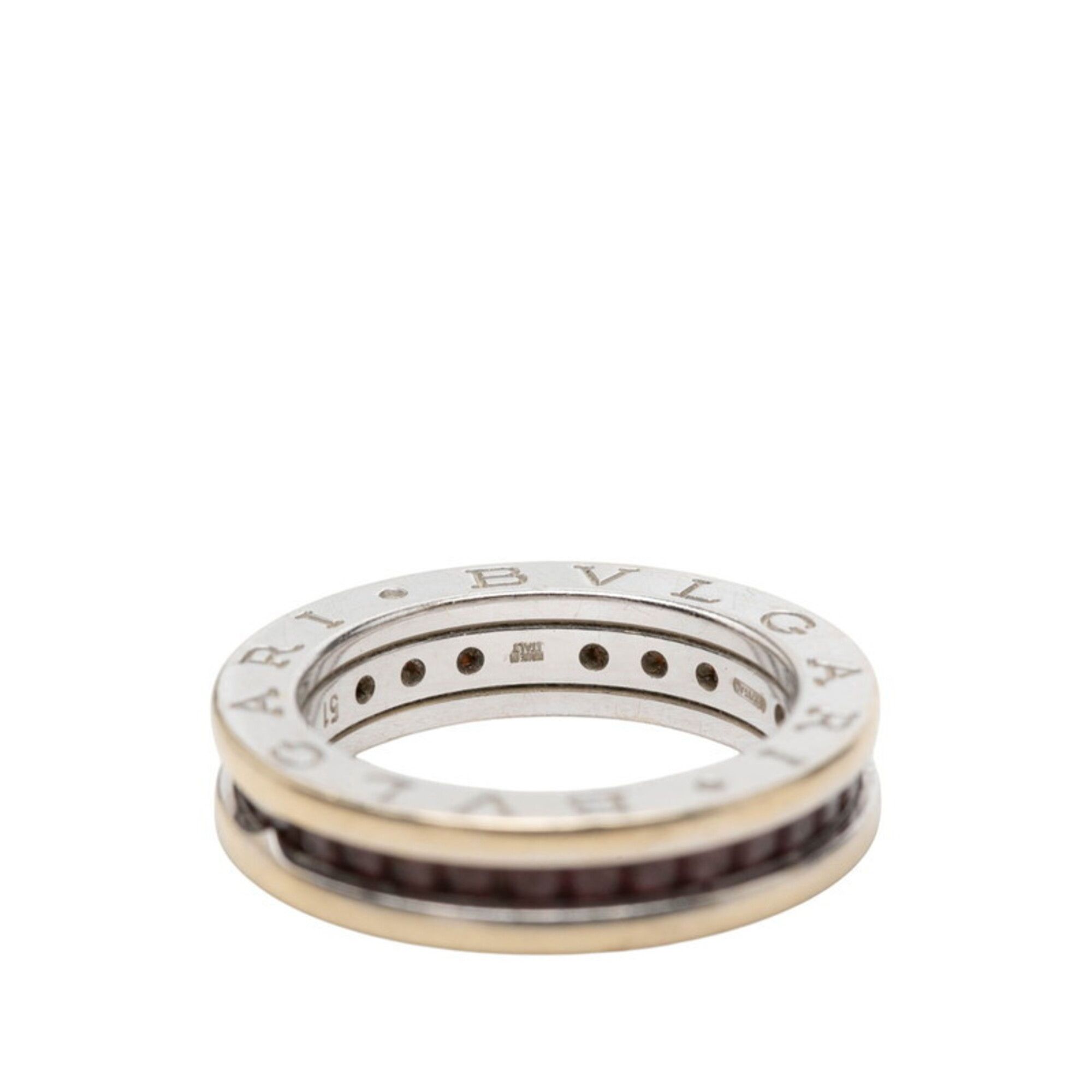 B.Zero1 White Gold (18K) Band Ring (Pre-Owned) - Bvlgari - Modalova