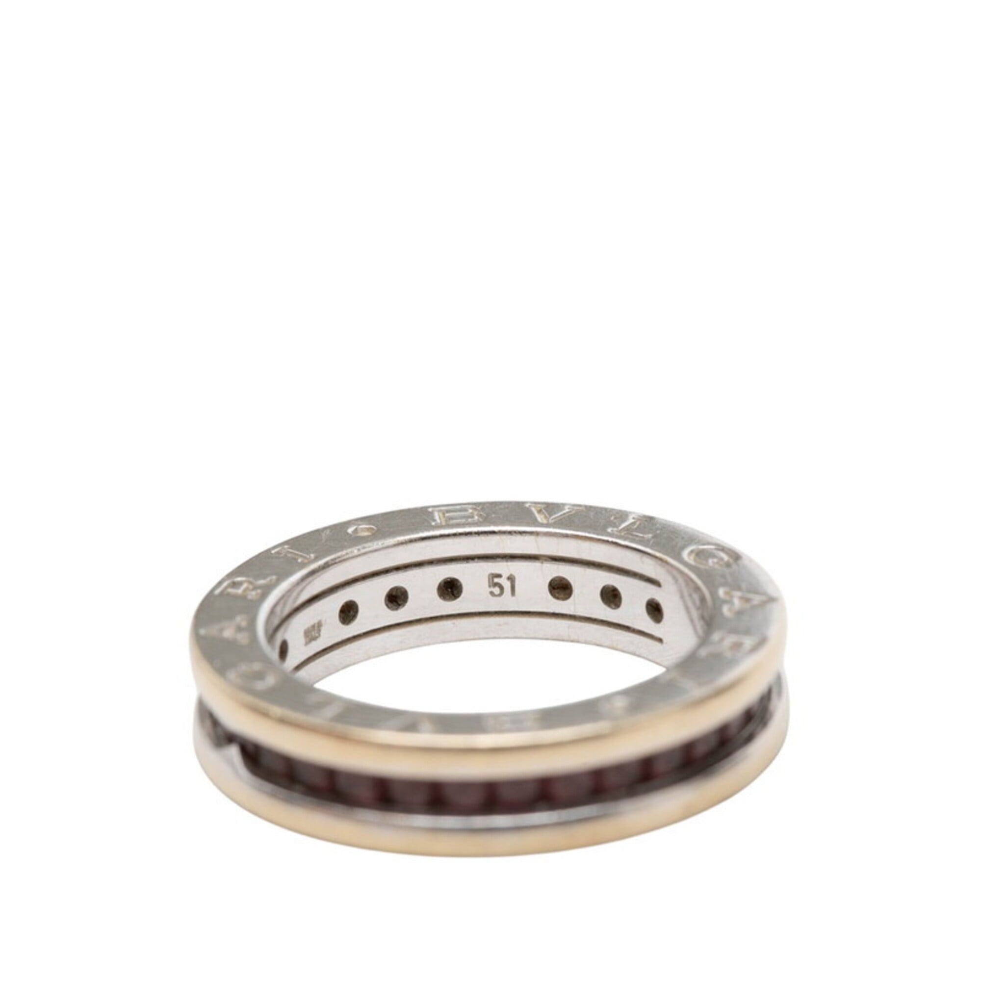 B.Zero1 White Gold (18K) Band Ring (Pre-Owned) - Bvlgari - Modalova