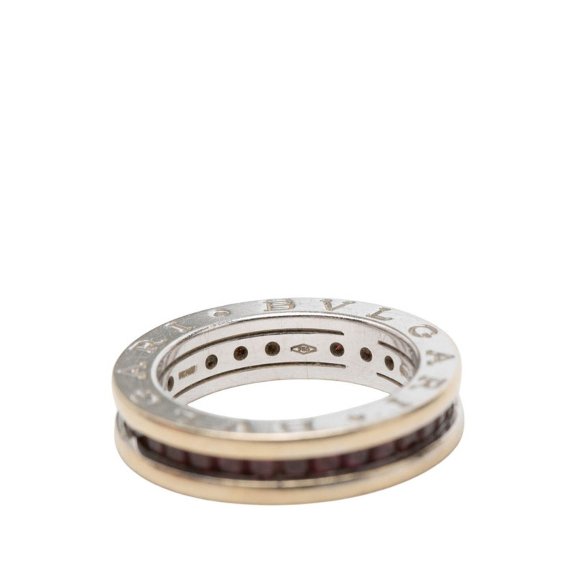 B.Zero1 White Gold (18K) Band Ring (Pre-Owned) - Bvlgari - Modalova