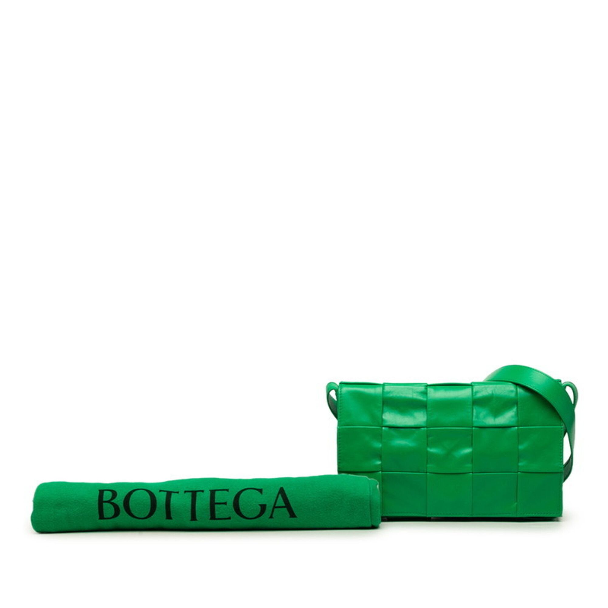 Leather Shoulder Bag (Pre-Owned) - Bottega Veneta - Modalova