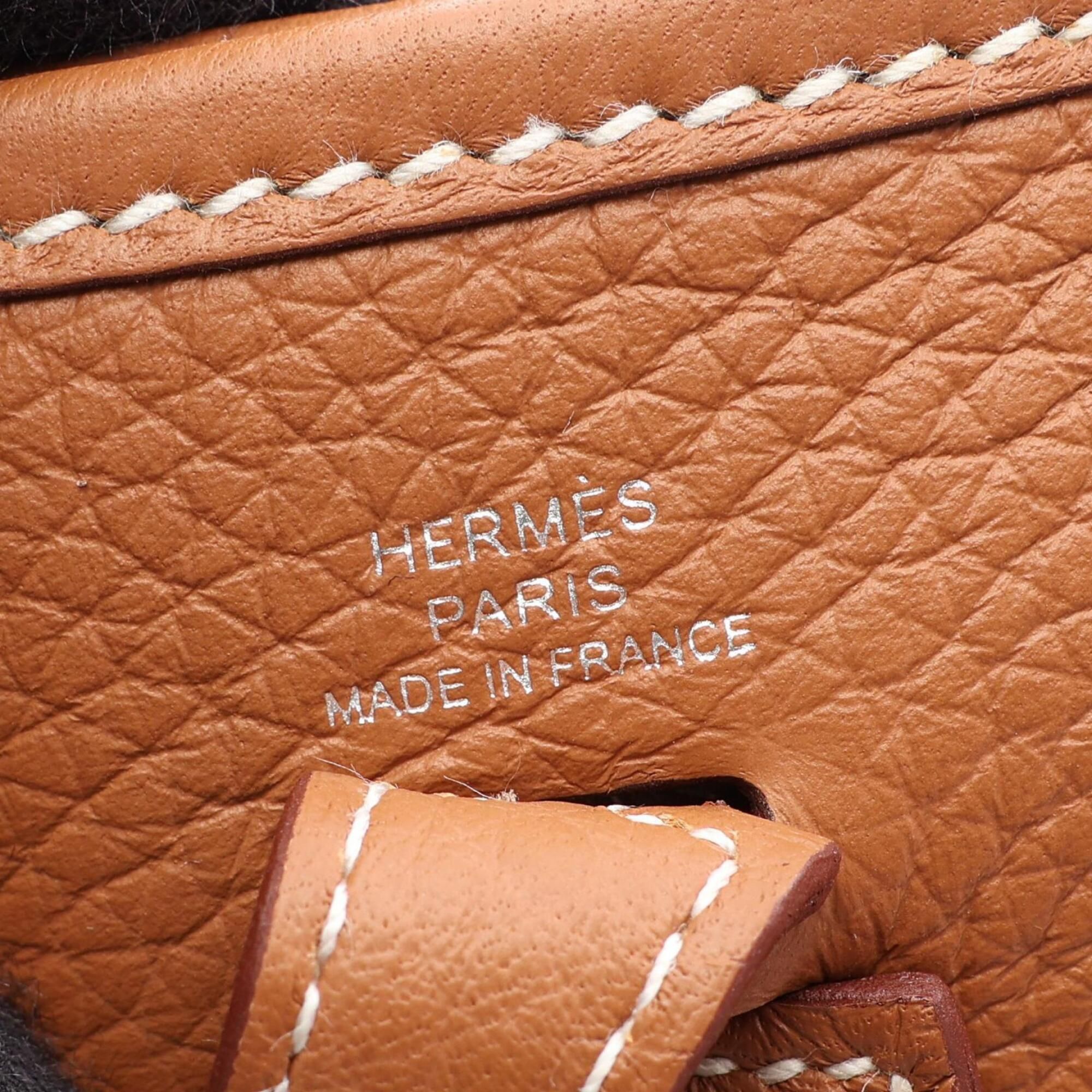 Taurillon Clemence Leather Handbag Shoulder Bag (Pre-Owned) - Hermes - Modalova