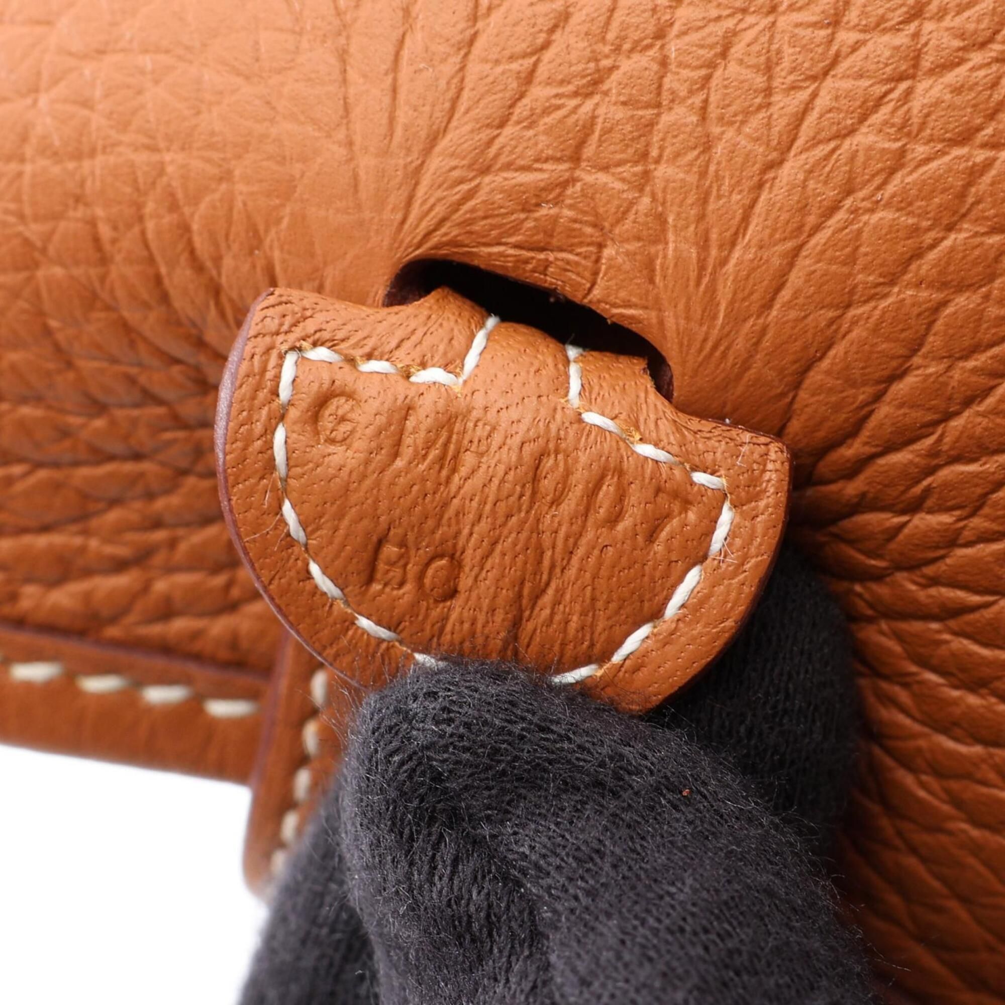 Taurillon Clemence Leather Handbag Shoulder Bag (Pre-Owned) - Hermes - Modalova