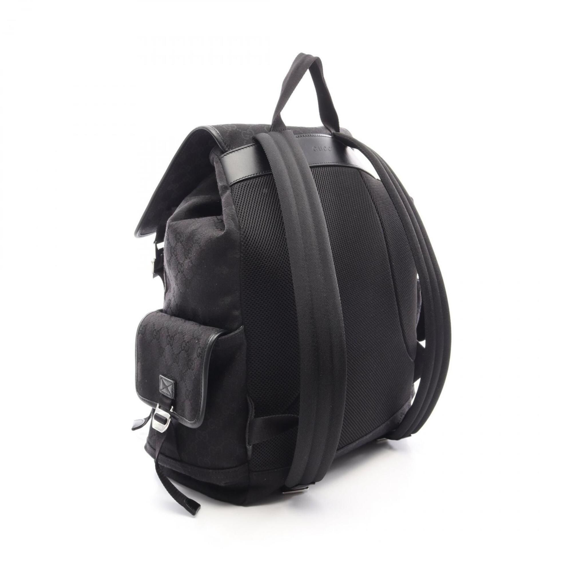 Canvas Leather Backpack Handbag (Pre-Owned) - Gucci - Modalova