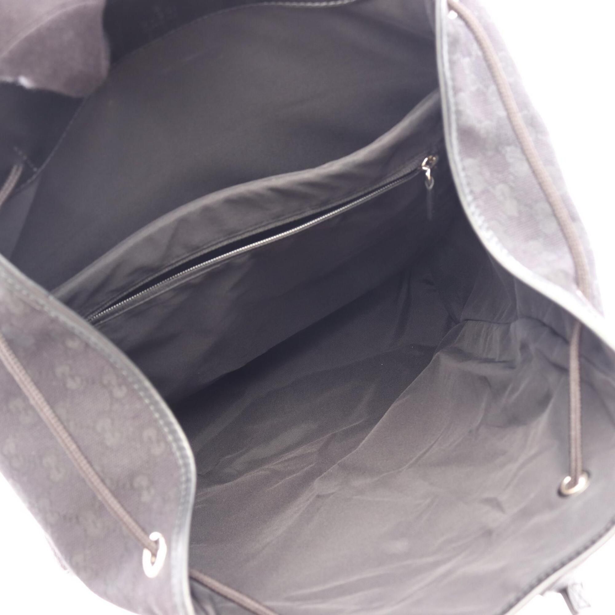 Canvas Leather Backpack Handbag (Pre-Owned) - Gucci - Modalova
