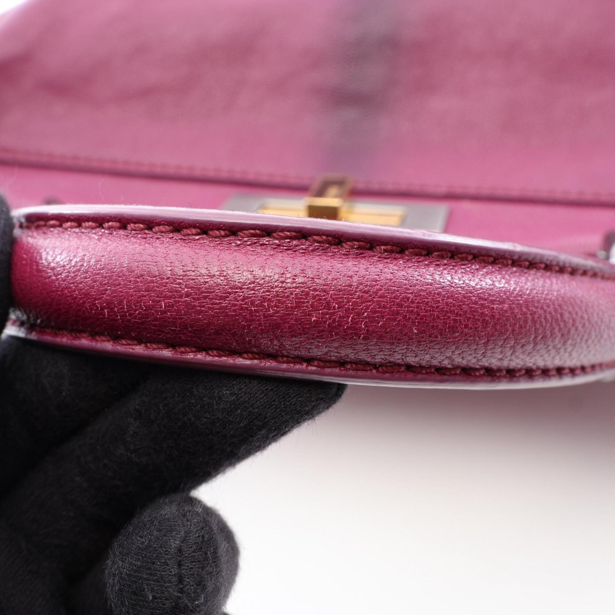 Peekaboo Leather Handbag (Pre-Owned) - Fendi - Modalova