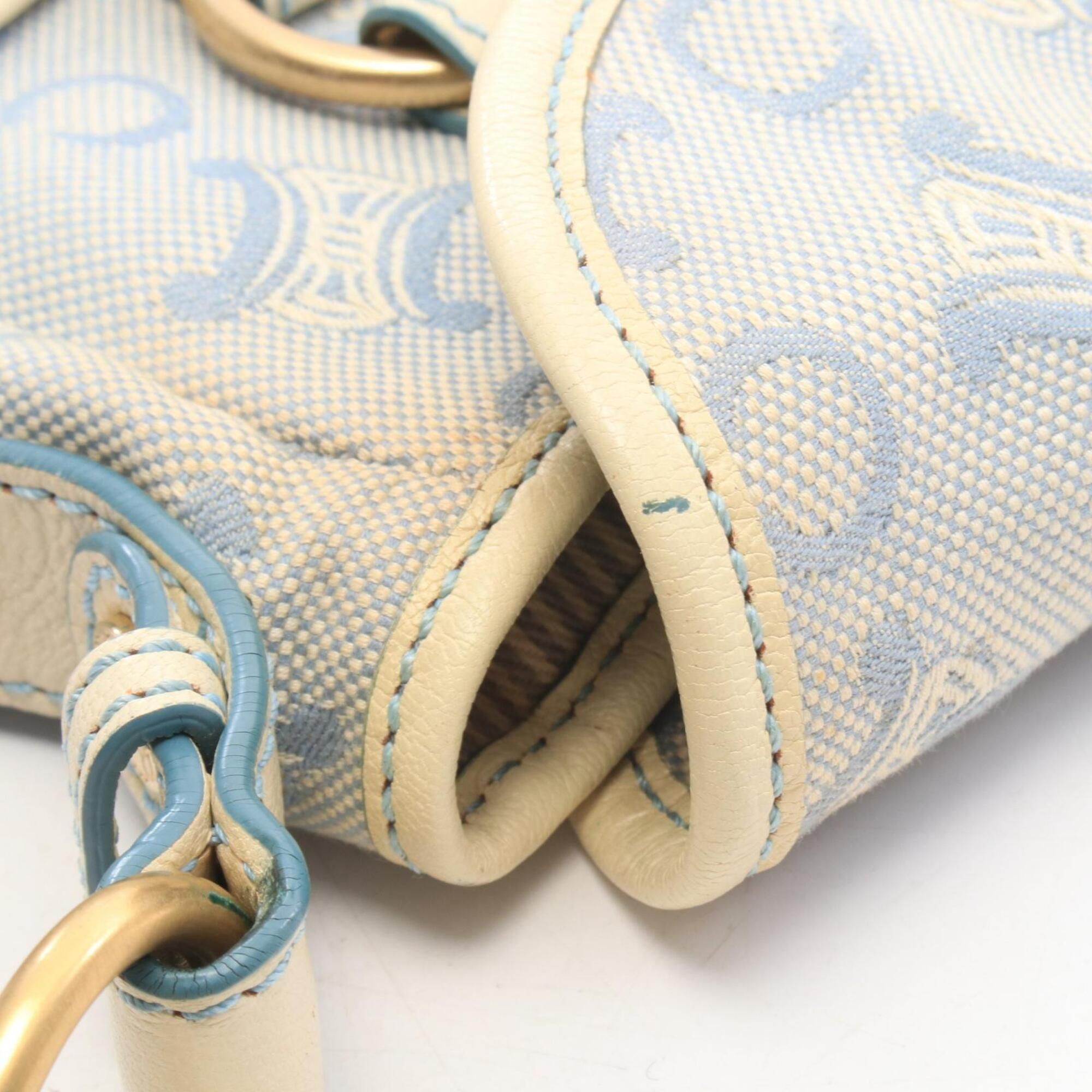 Canvas Leather Handbag Shoulder Bag (Pre-Owned) - Celine - Modalova