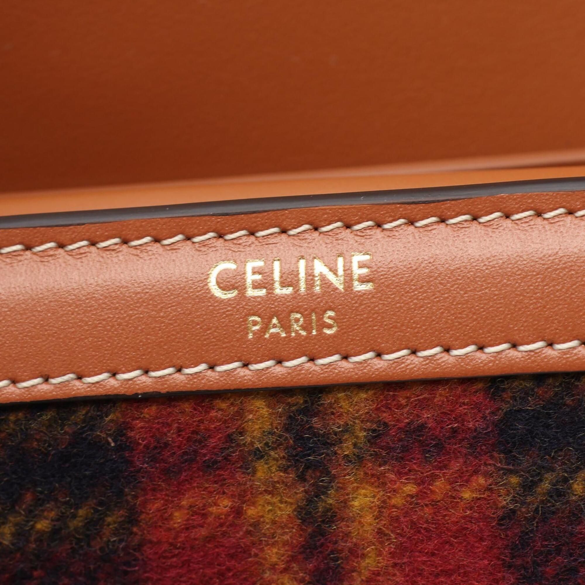 Wool Leather Wallet (Tri-Fold) (Pre-Owned) - Celine - Modalova