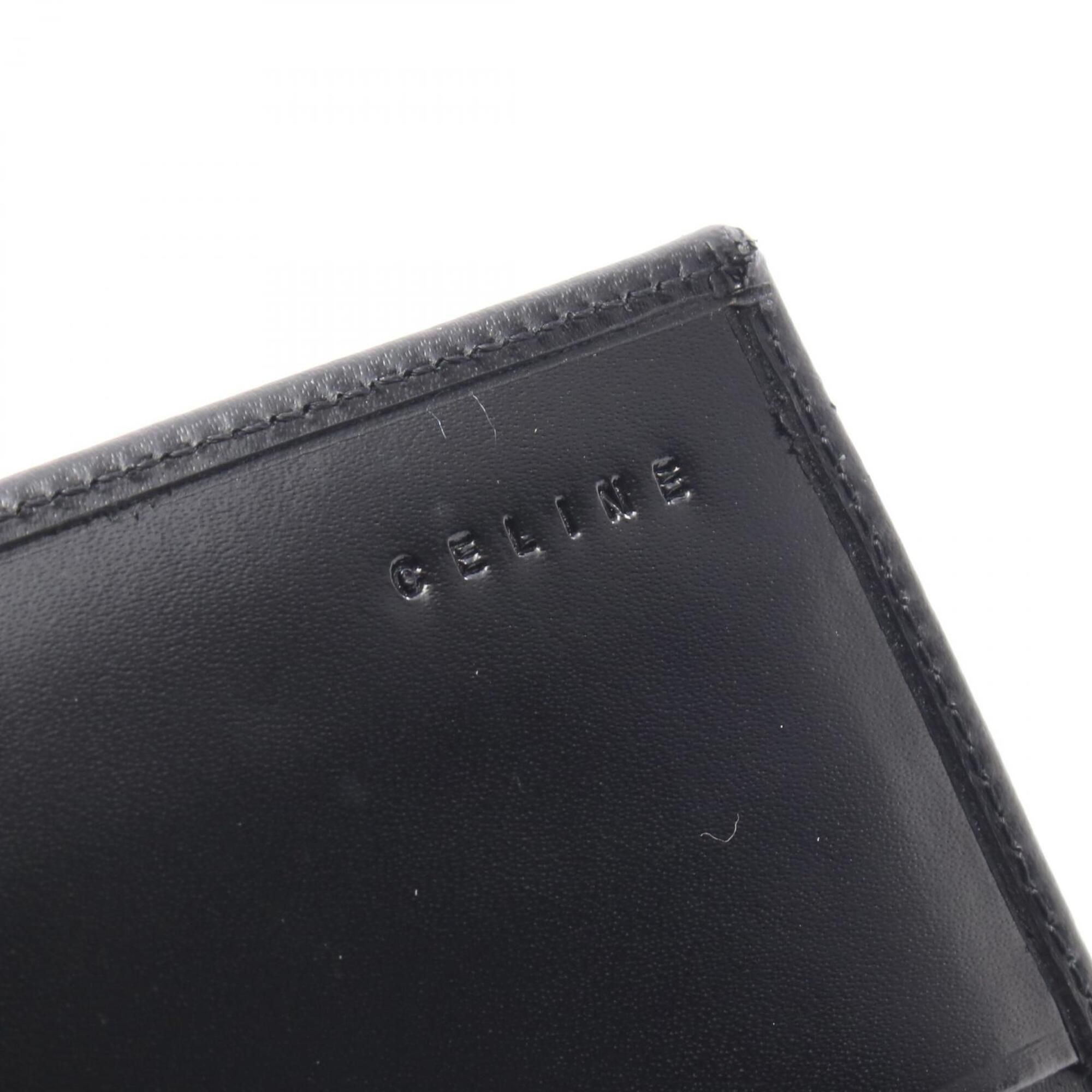 Leather Long Wallet (Bi-Fold) (Pre-Owned) - Celine - Modalova