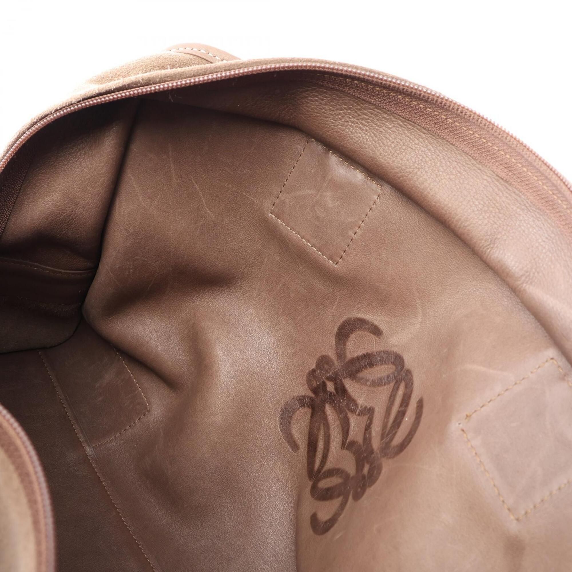 Suede Leather Handbag (Pre-Owned) - Loewe - Modalova
