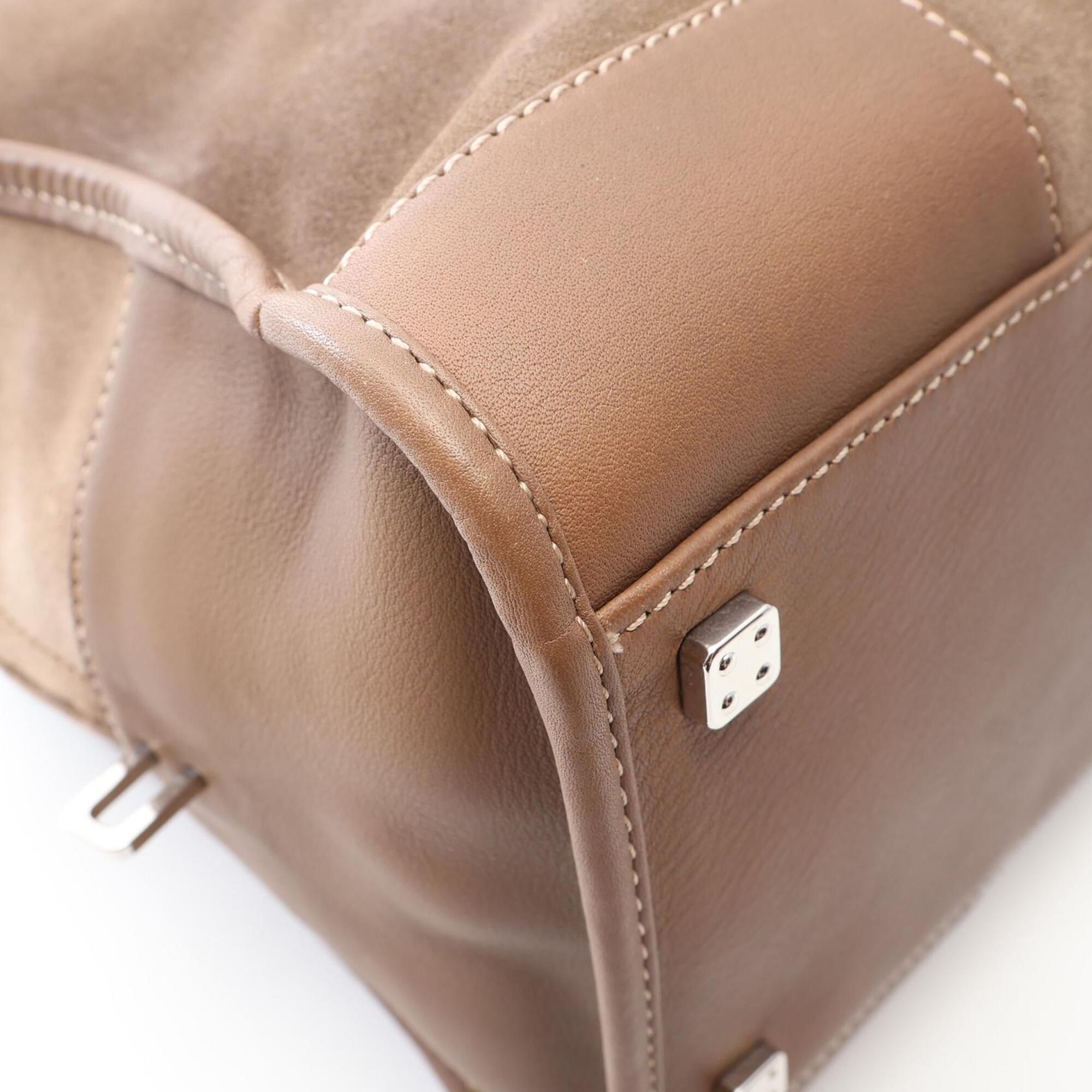 Suede Leather Handbag (Pre-Owned) - Loewe - Modalova