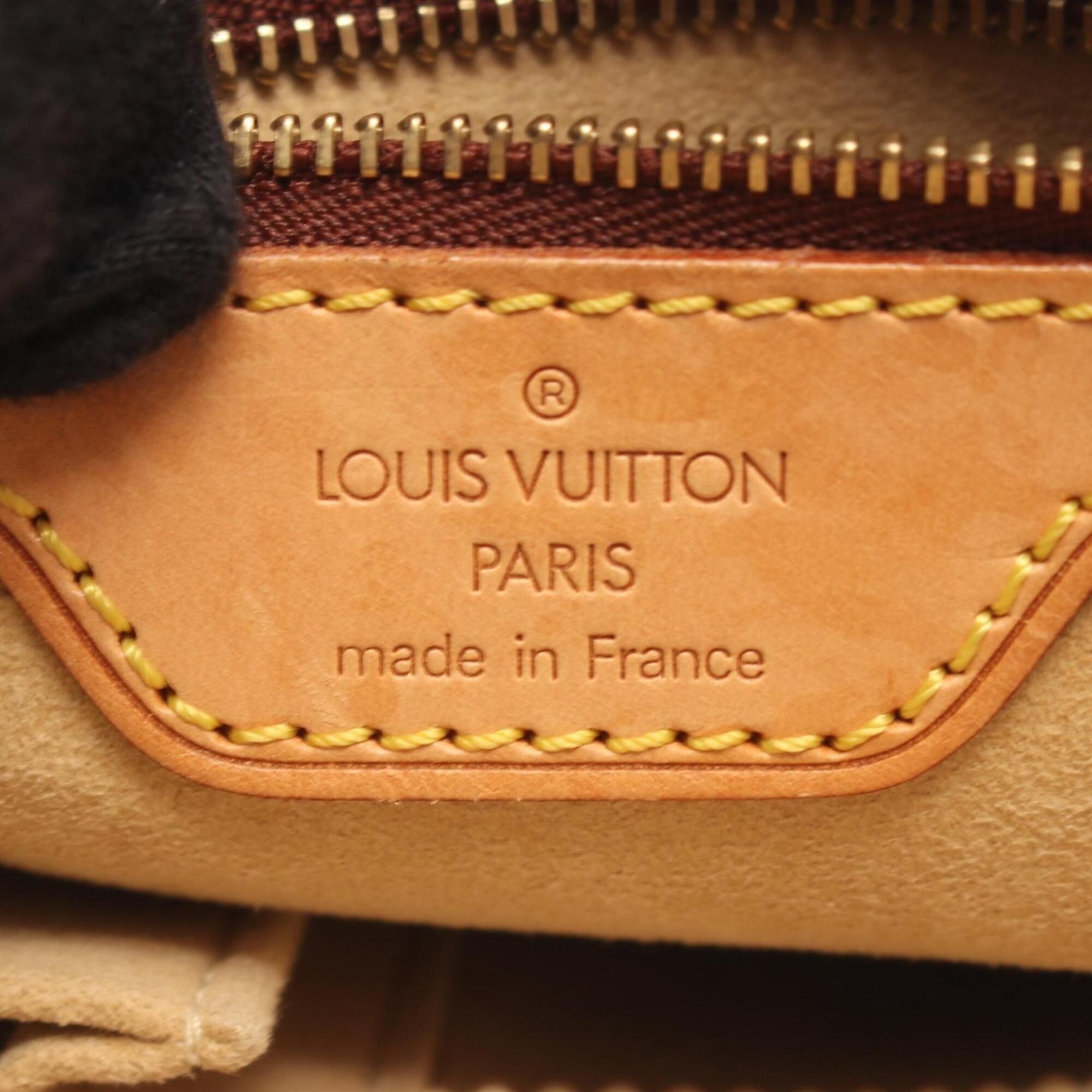 Coated Canvas Leather Handbag Shoulder Bag (Pre-Owned) - Louis Vuitton - Modalova