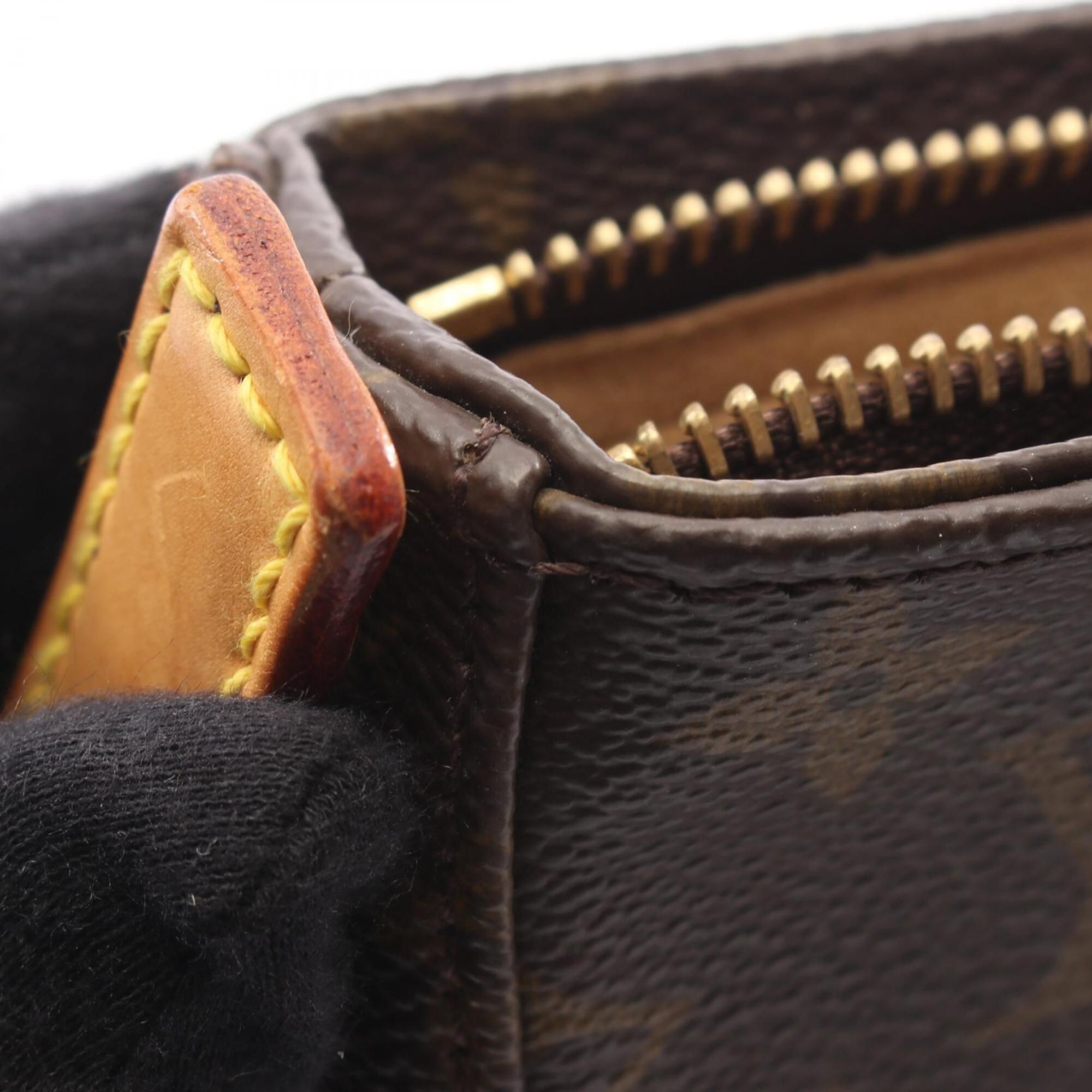 Coated Canvas Leather Handbag Shoulder Bag (Pre-Owned) - Louis Vuitton - Modalova