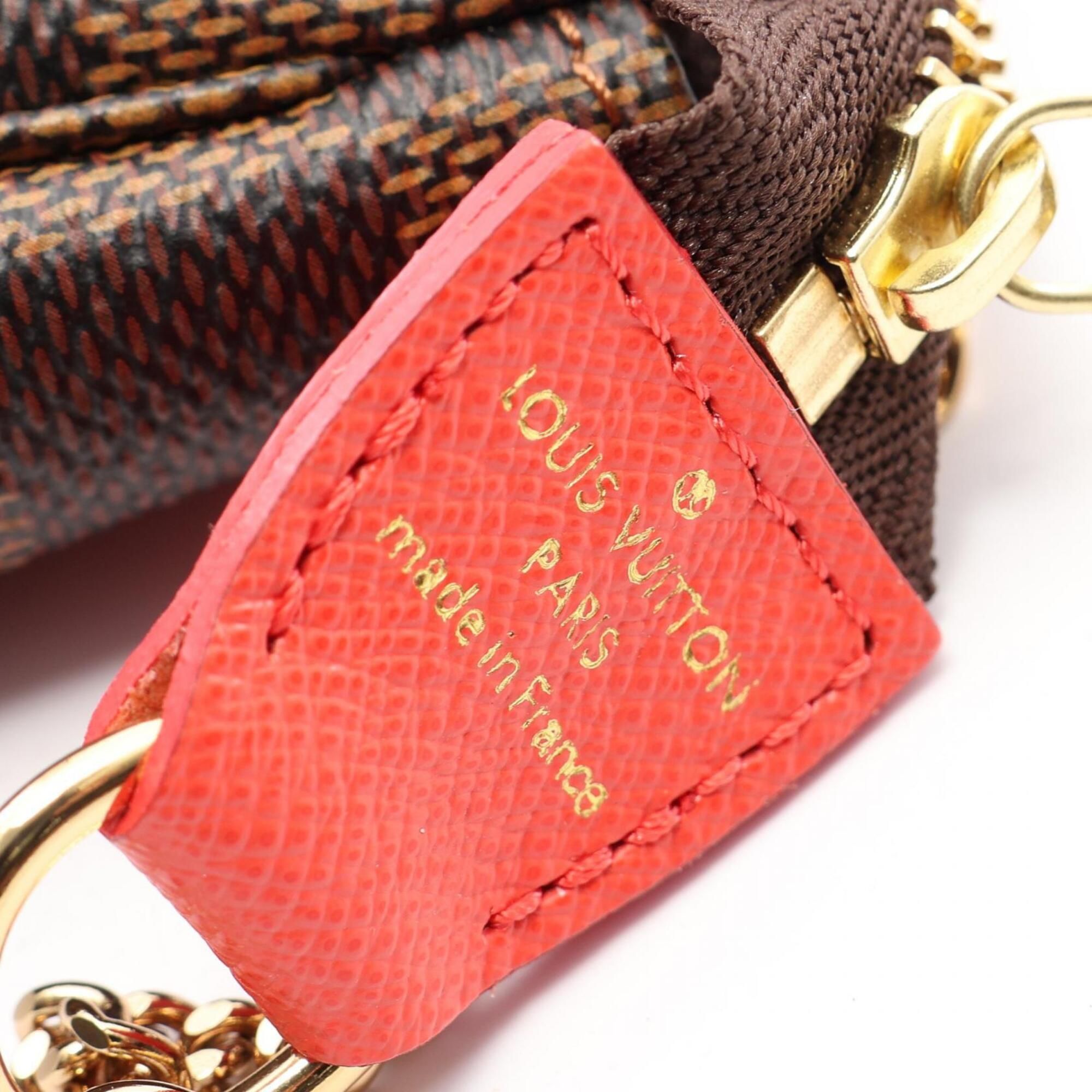 Coated Canvas Leather Handbag Pochette (Pre-Owned) - Louis Vuitton - Modalova
