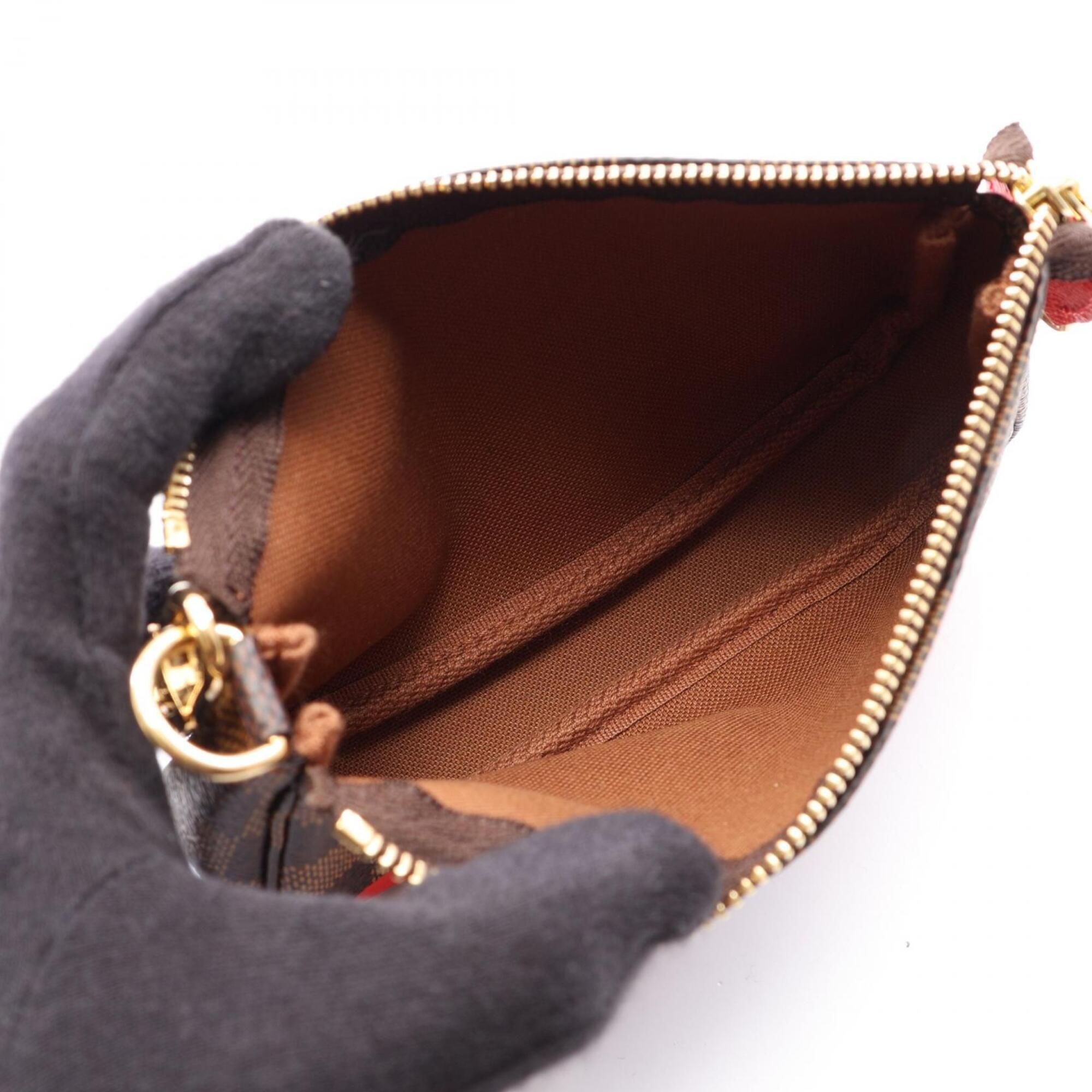 Coated Canvas Leather Handbag Pochette (Pre-Owned) - Louis Vuitton - Modalova