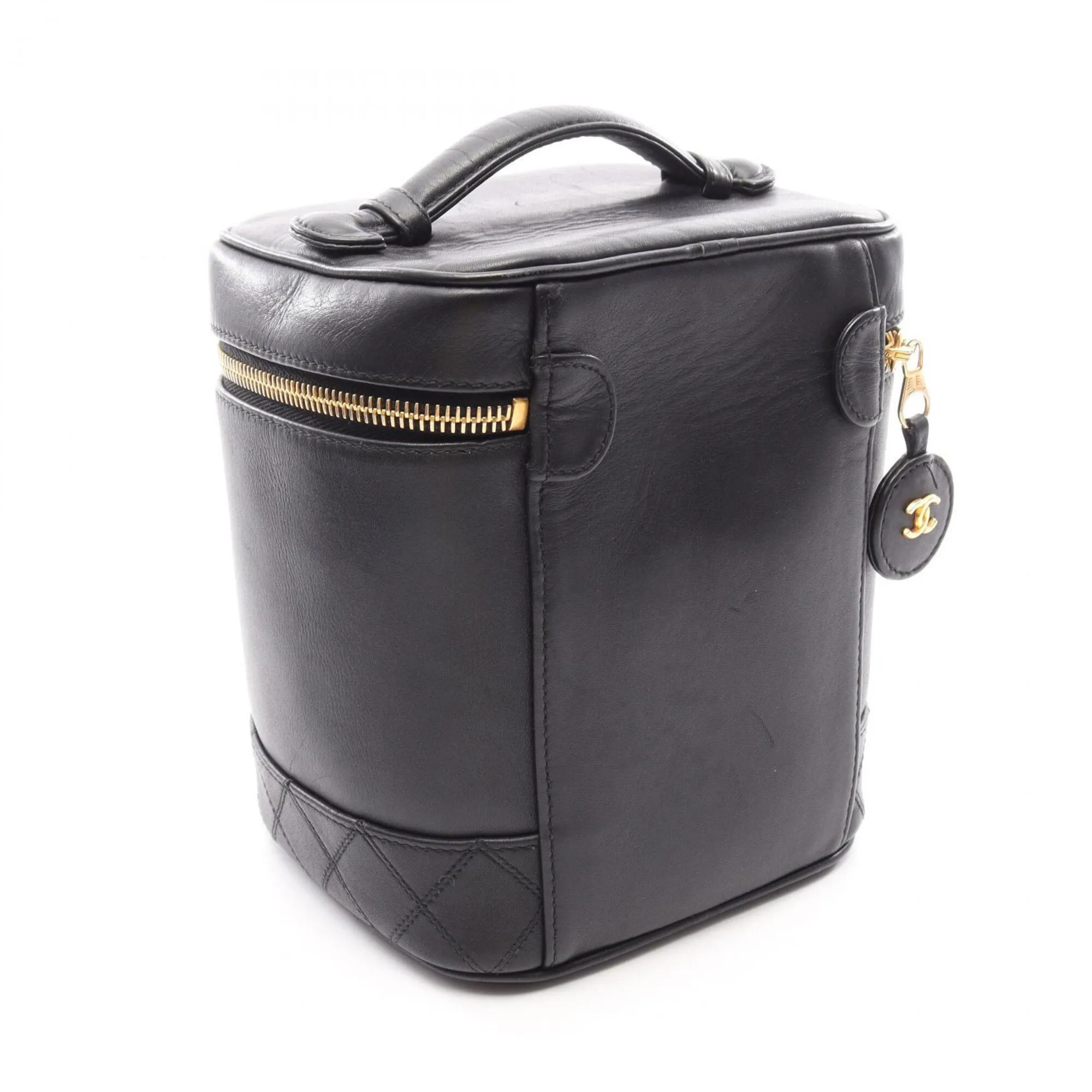 Leather Handbag Vanity Bag (Pre-Owned) - Chanel - Modalova