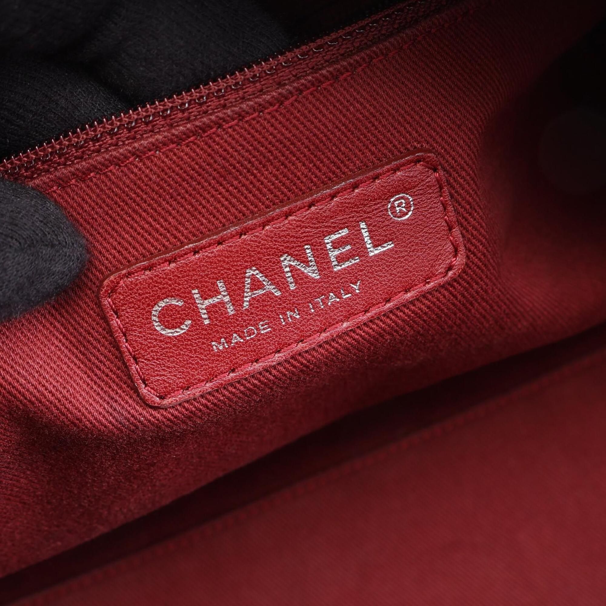 Leather Boston Bag Handbag (Pre-Owned) - Chanel - Modalova