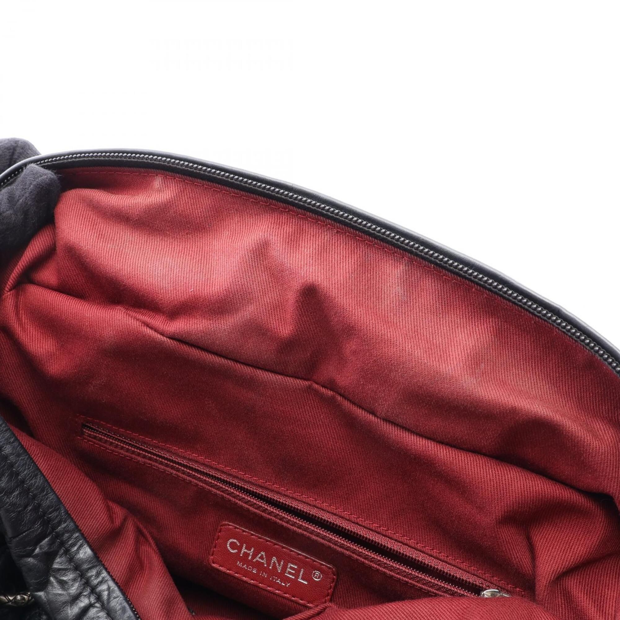 Leather Boston Bag Handbag (Pre-Owned) - Chanel - Modalova