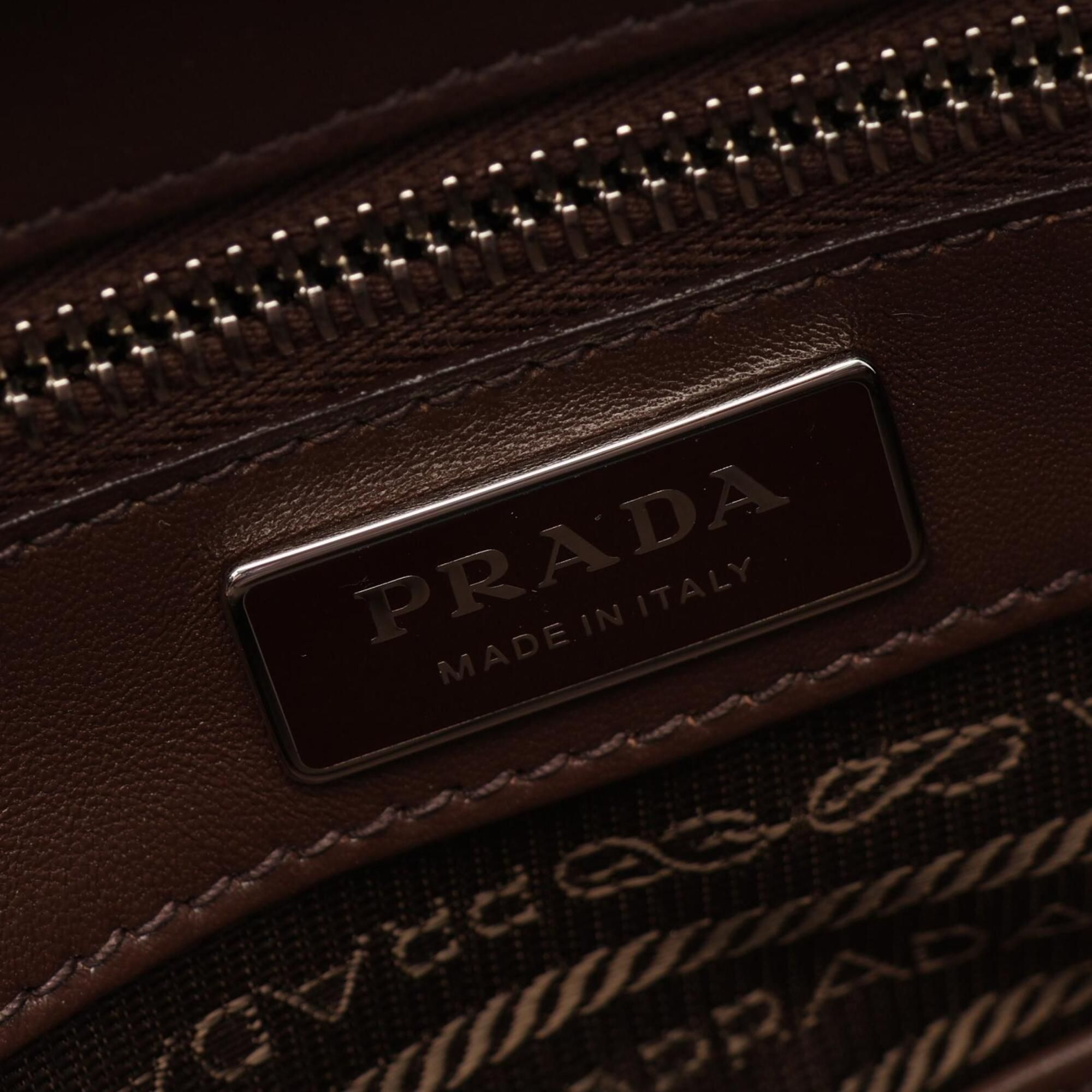 Leather Handbag (Pre-Owned) - Prada - Modalova