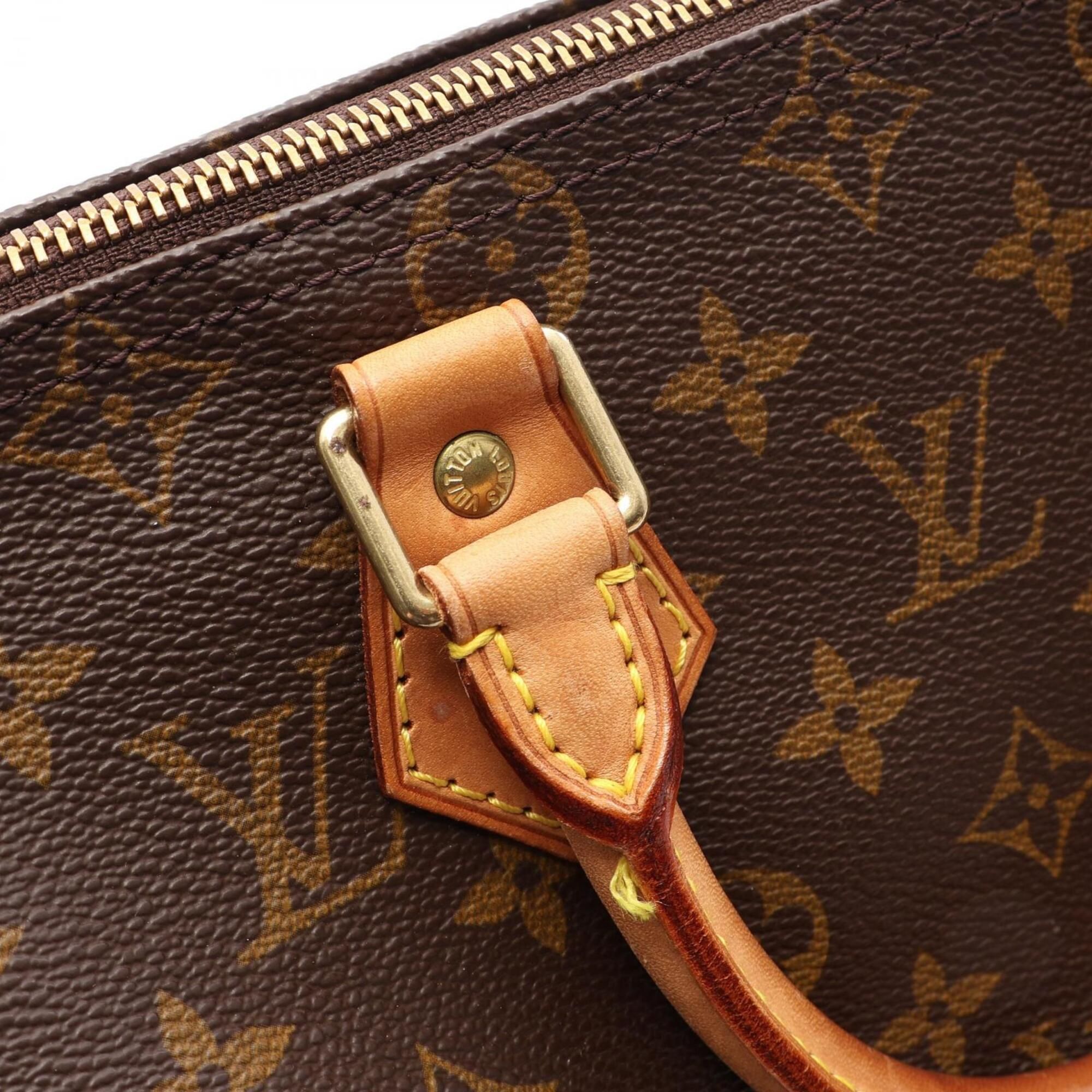 Coated Canvas Leather Monogram Handbag (Pre-Owned) - Louis Vuitton - Modalova