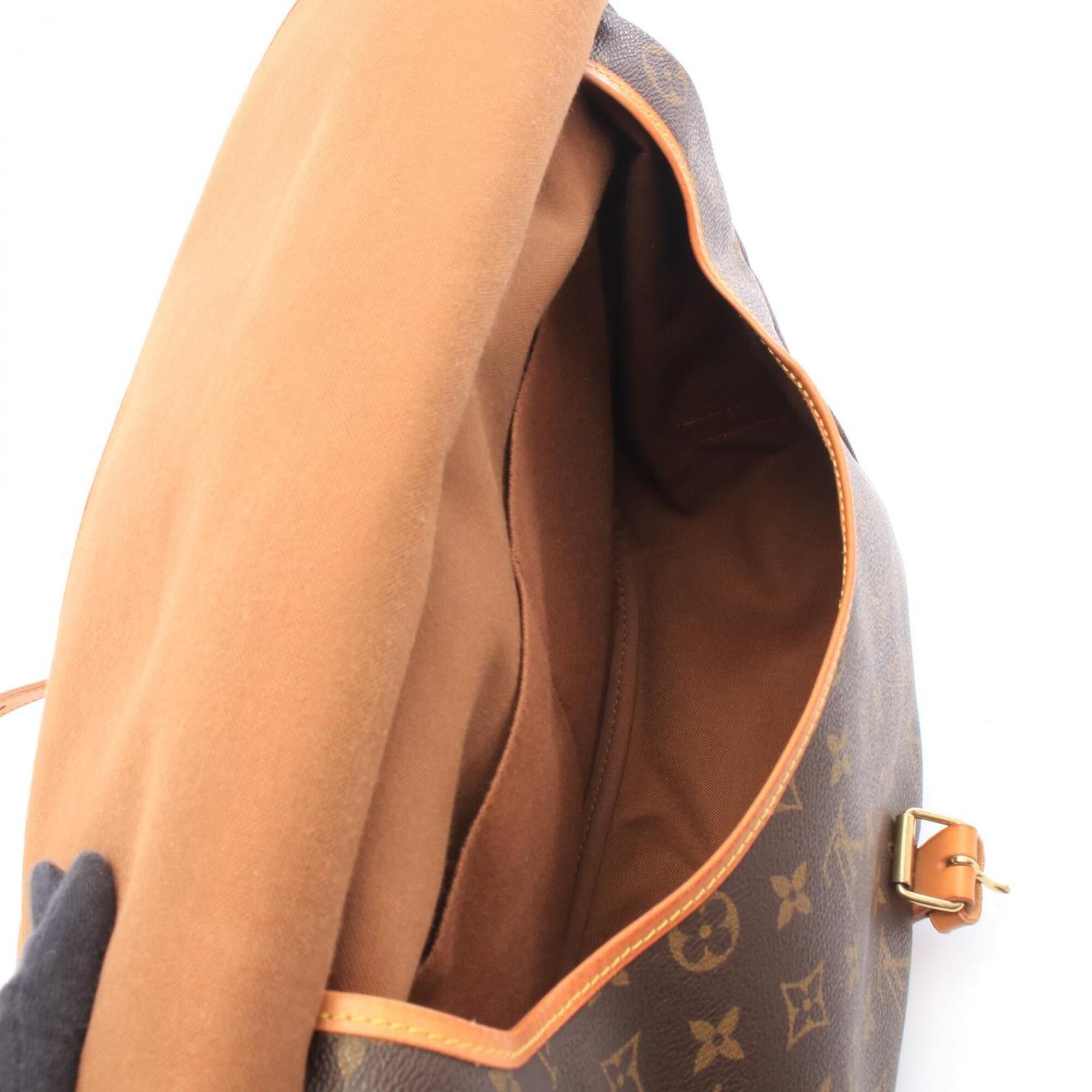 Coated Canvas Leather Handbag Shoulder Bag (Pre-Owned) - Louis Vuitton - Modalova