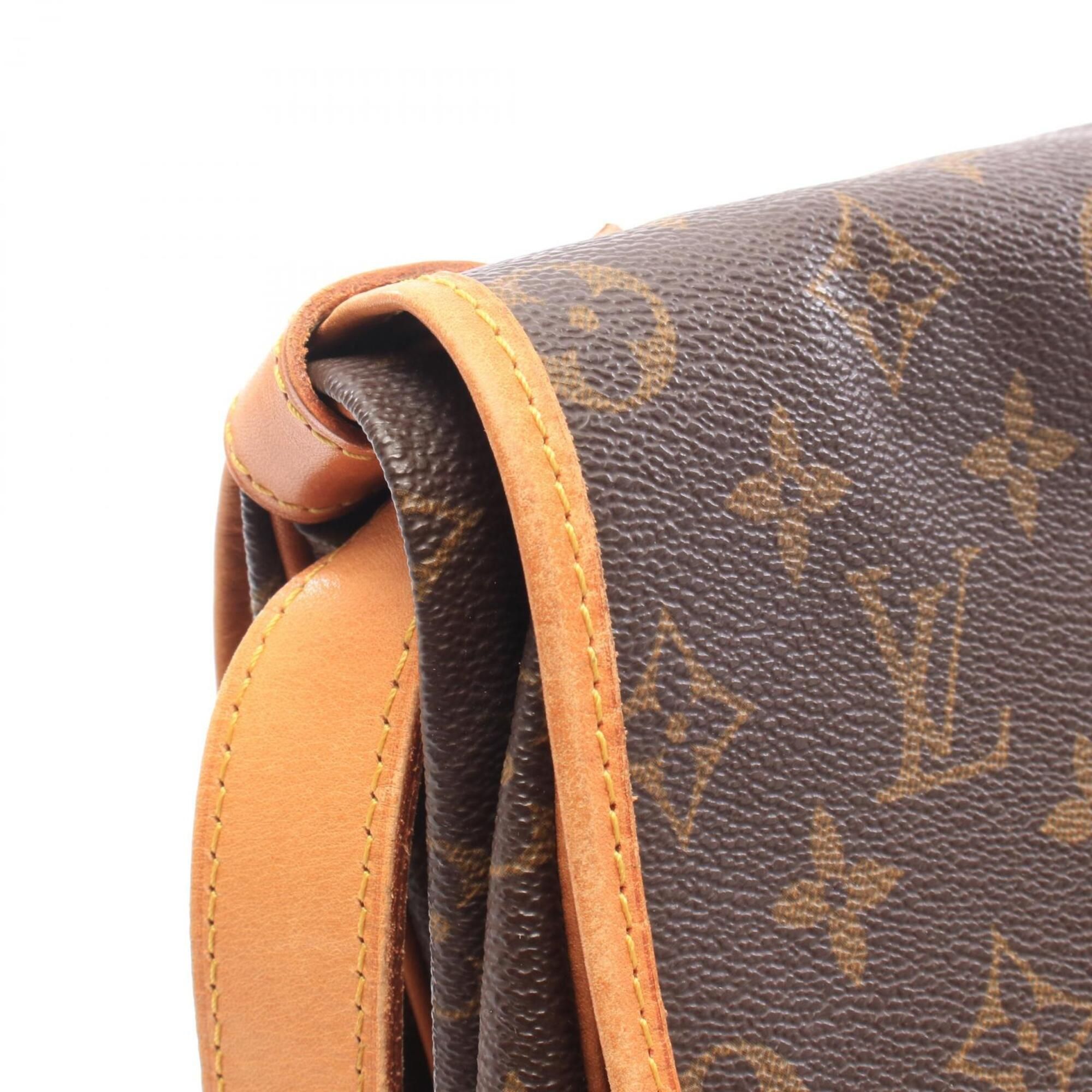 Coated Canvas Leather Handbag Shoulder Bag (Pre-Owned) - Louis Vuitton - Modalova