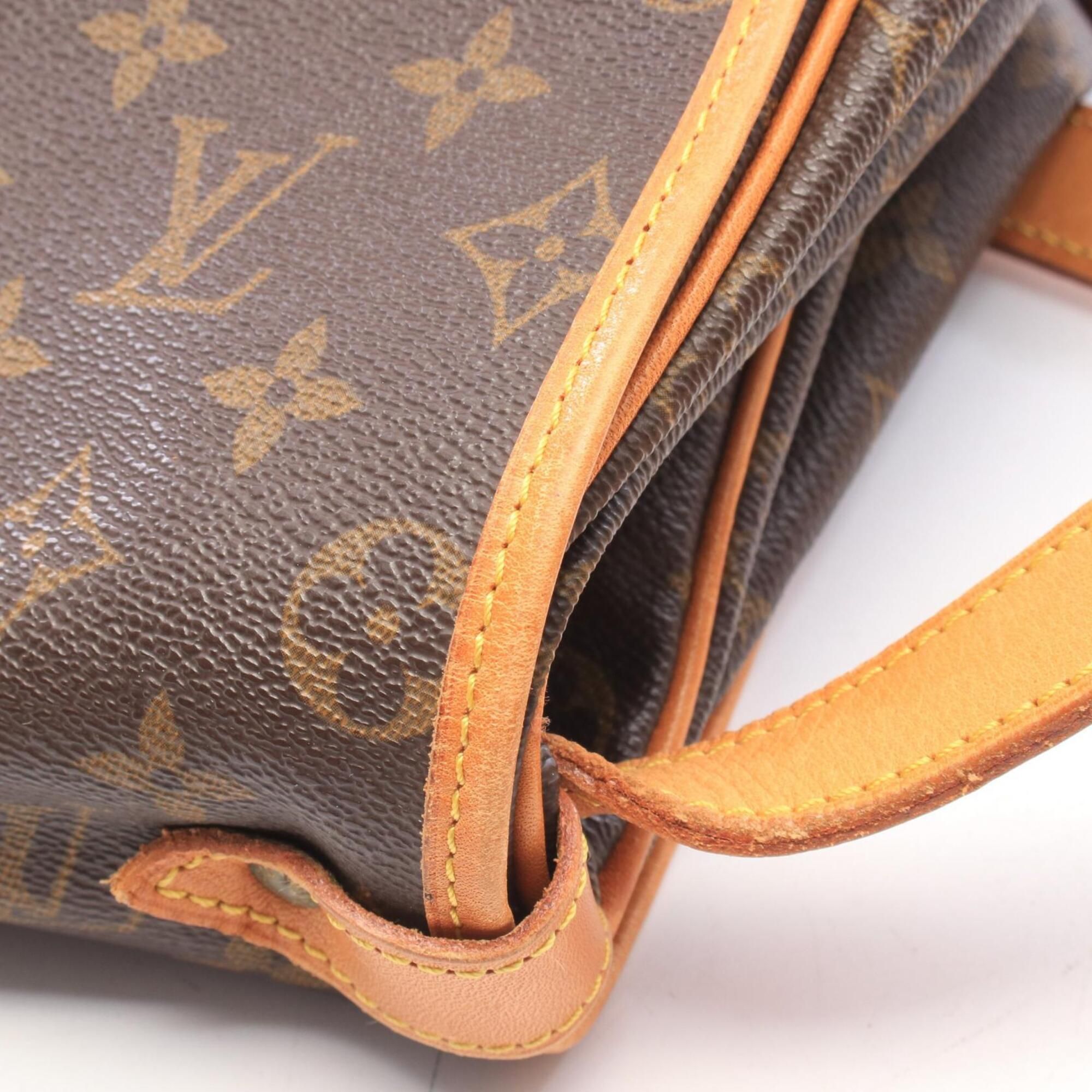 Coated Canvas Leather Handbag Shoulder Bag (Pre-Owned) - Louis Vuitton - Modalova