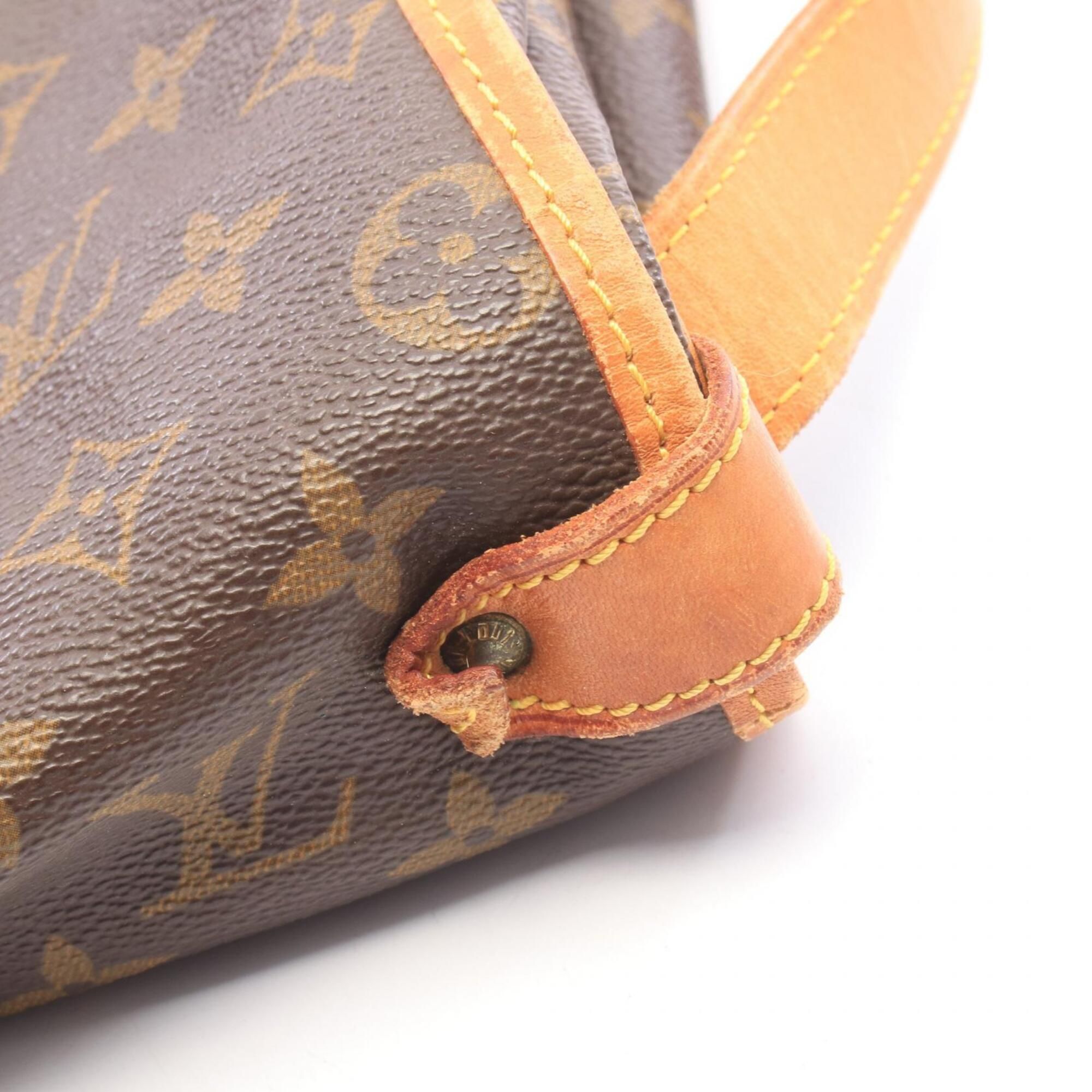 Coated Canvas Leather Handbag Shoulder Bag (Pre-Owned) - Louis Vuitton - Modalova