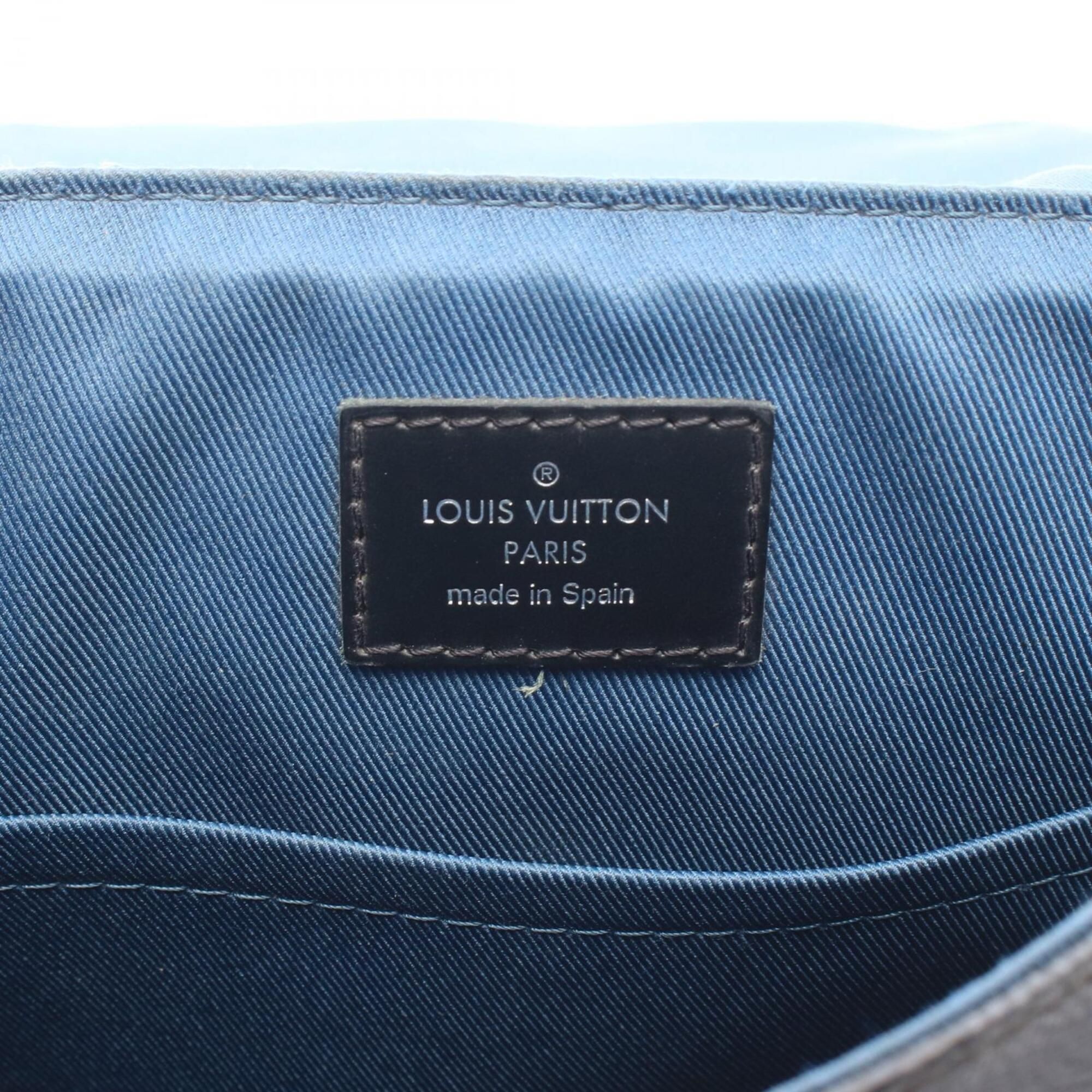 Coated Canvas Leather Handbag Shoulder Bag (Pre-Owned) - Louis Vuitton - Modalova