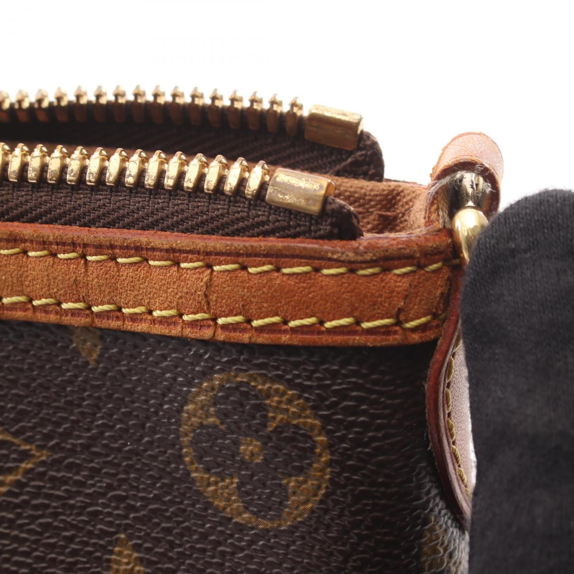 Coated Canvas Monogram Leather Handbag (Pre-Owned) - Louis Vuitton - Modalova