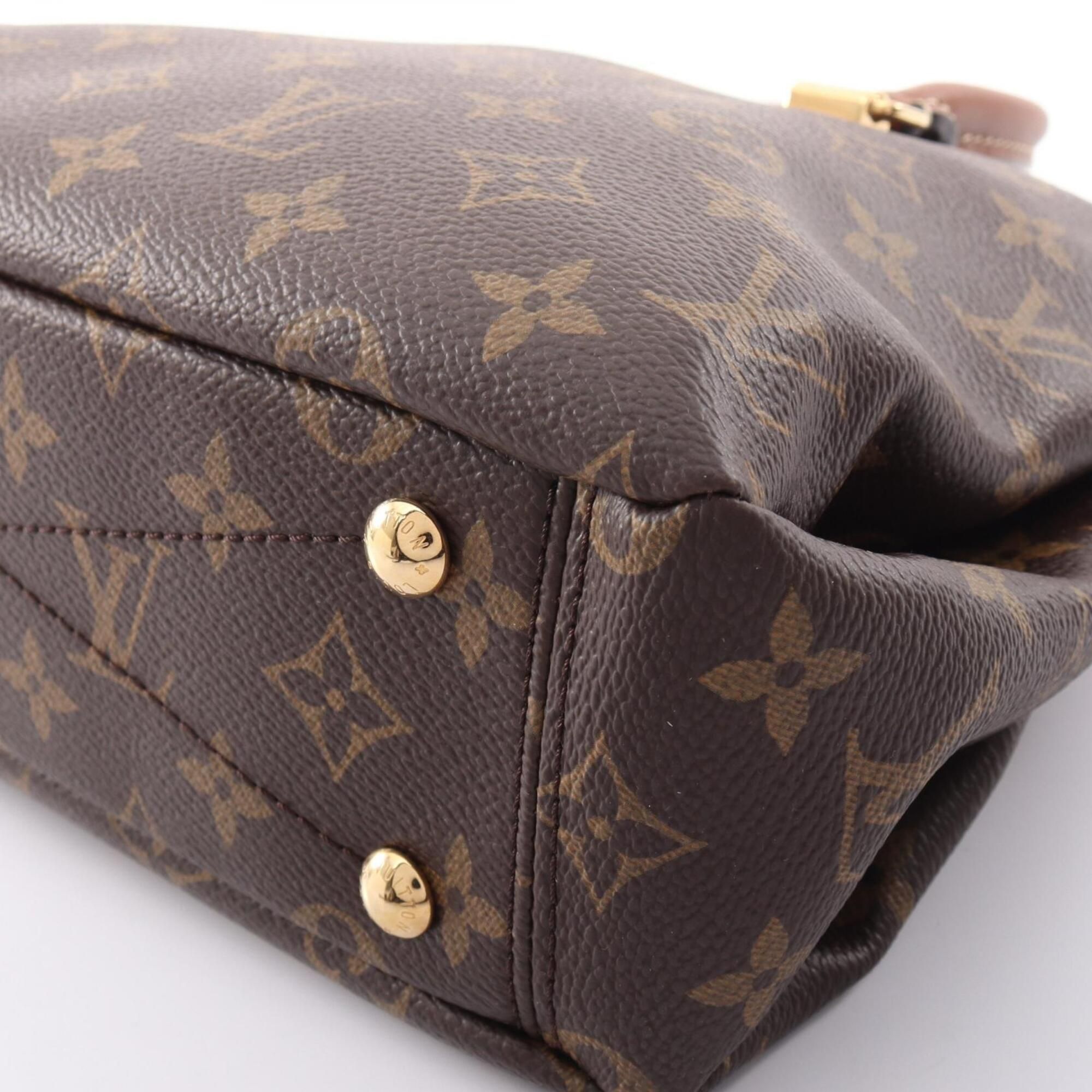 Coated Canvas Monogram Leather Handbag (Pre-Owned) - Louis Vuitton - Modalova