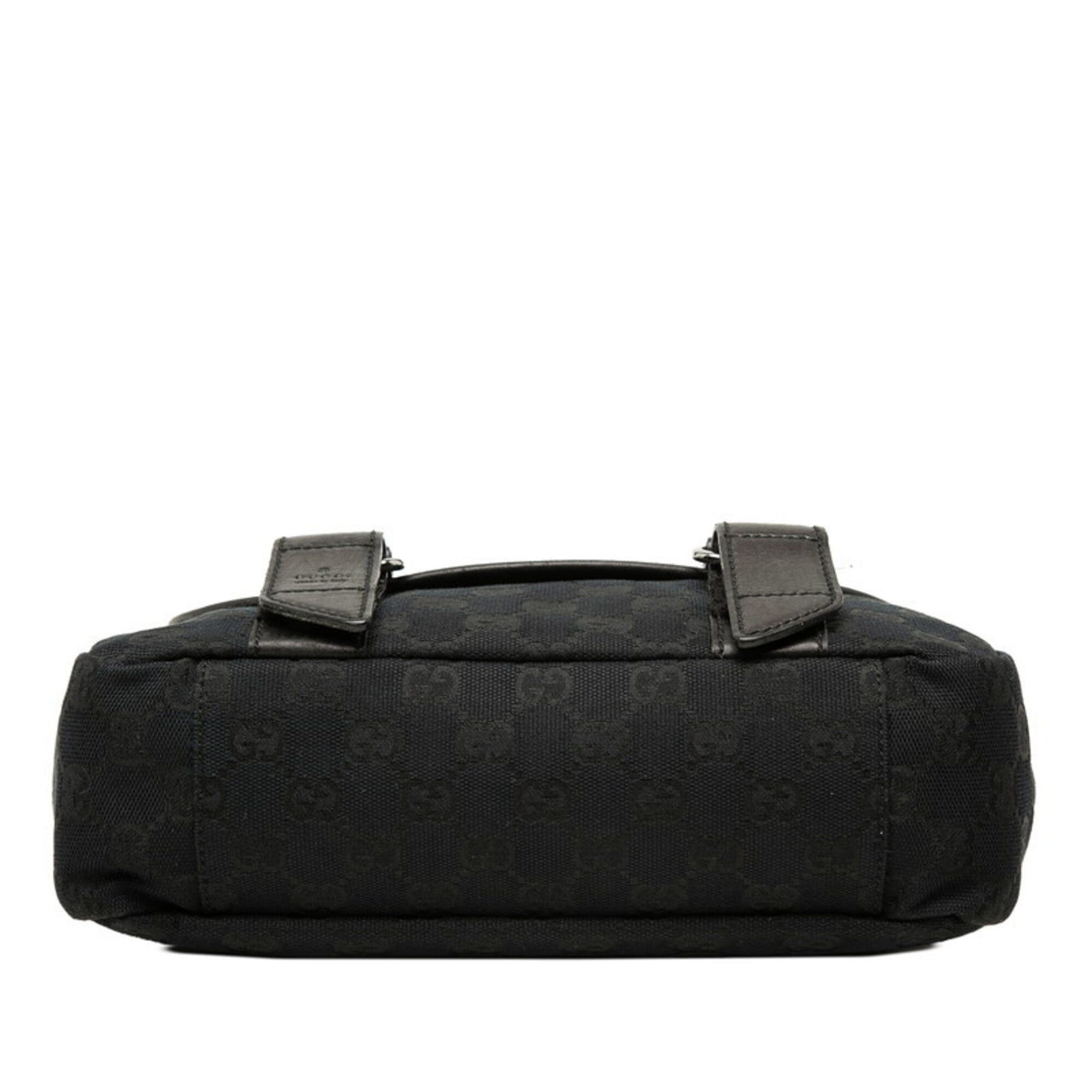 Canvas Leather Shoulder Bag (Pre-Owned) - Gucci - Modalova