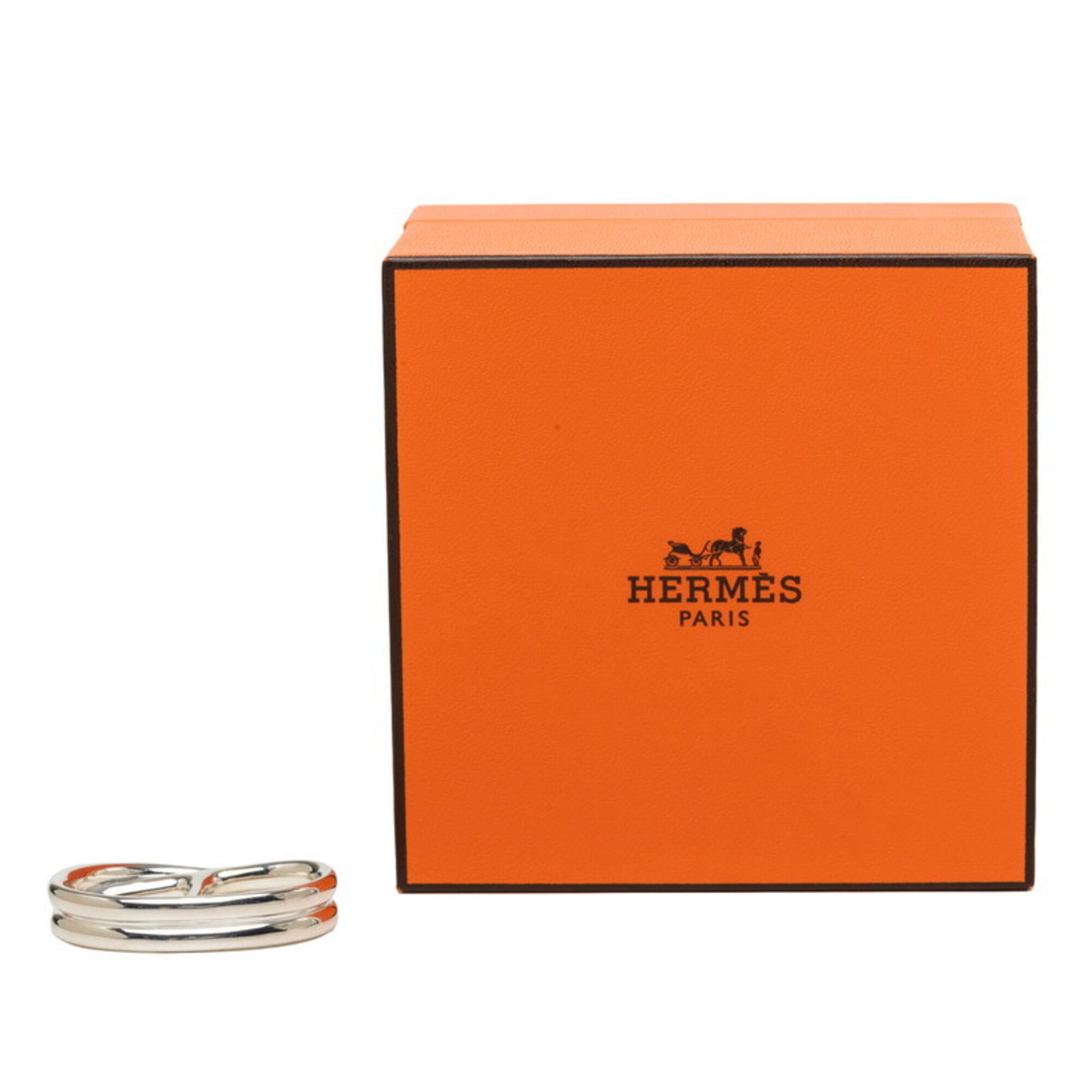 Silver 925 Band Ring (Pre-Owned) - Hermes - Modalova