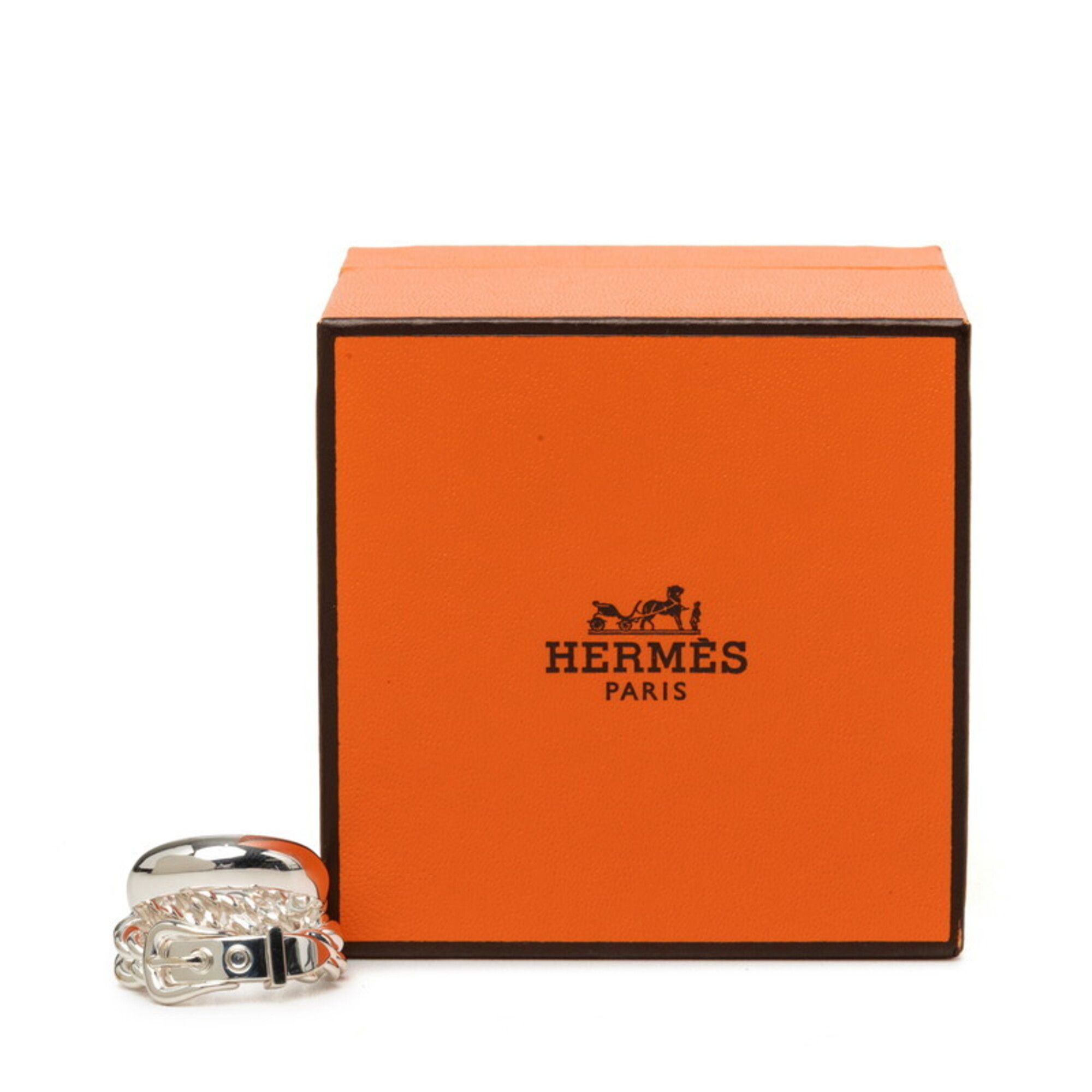 Silver 925 Band Ring (Pre-Owned) - Hermes - Modalova