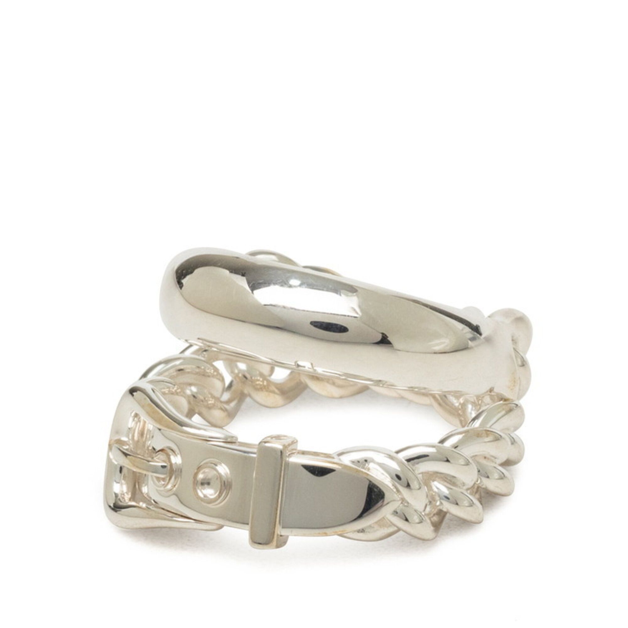 Silver 925 Band Ring (Pre-Owned) - Hermes - Modalova