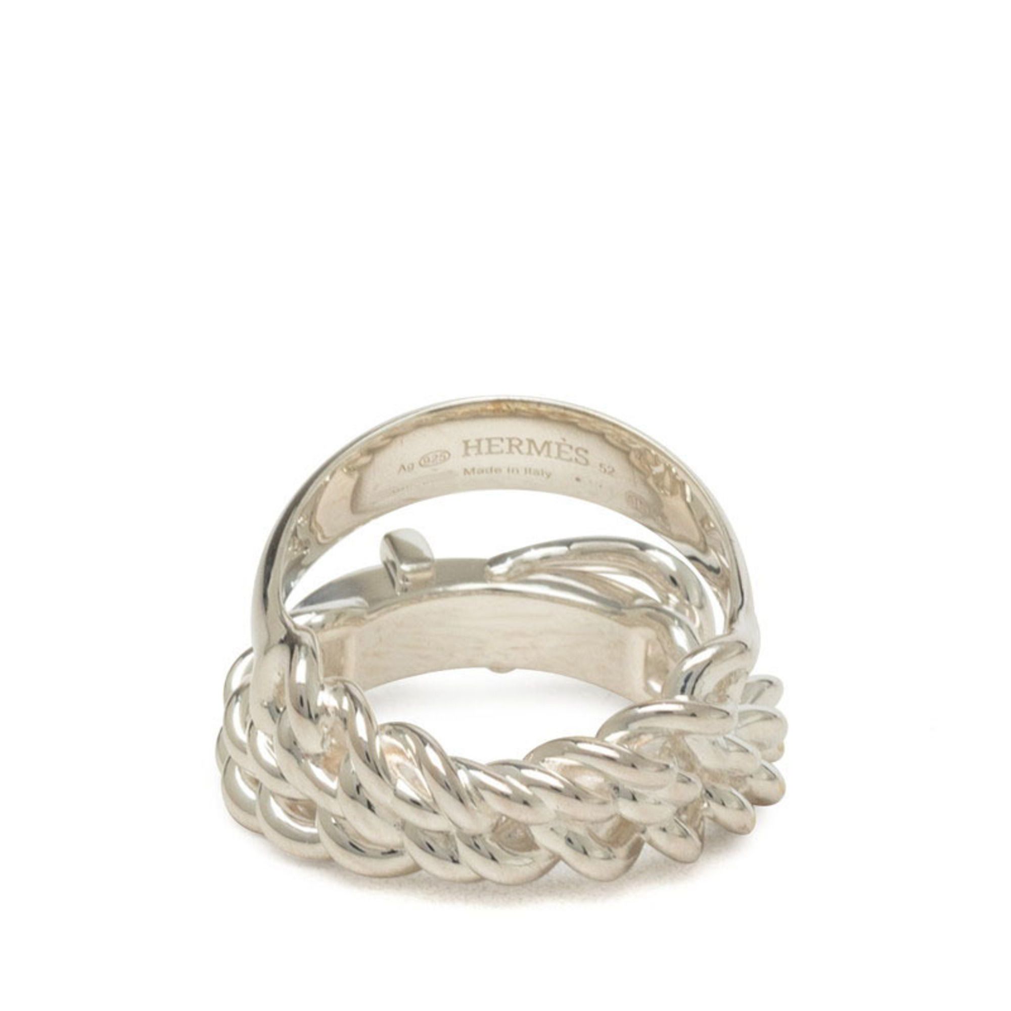 Silver 925 Band Ring (Pre-Owned) - Hermes - Modalova