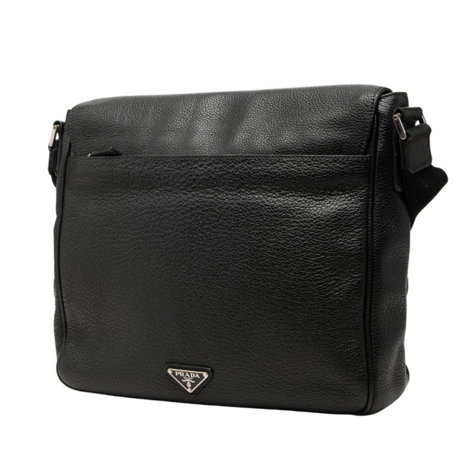 Leather Shoulder Bag (Pre-Owned) - Prada - Modalova