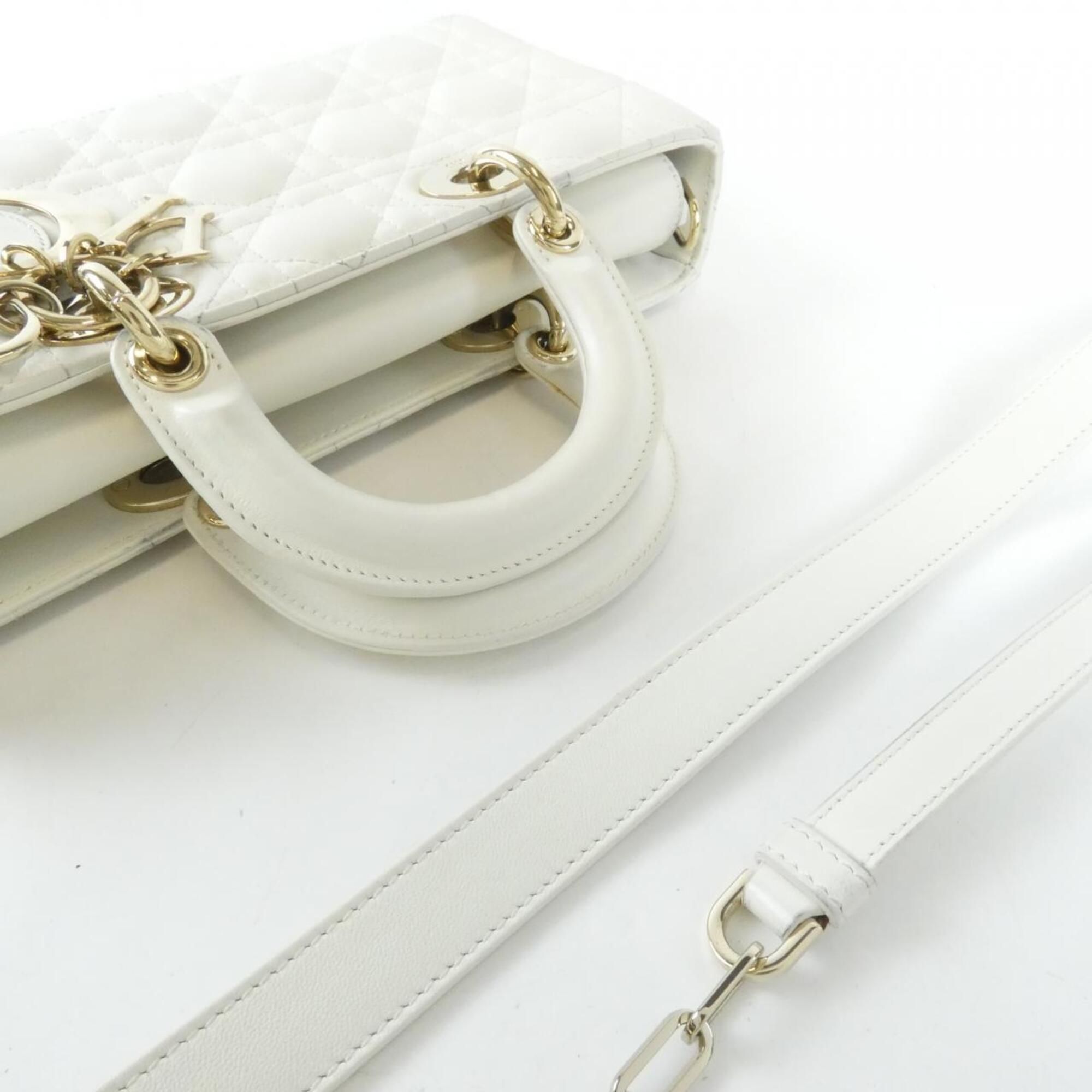 Leather Handbag (Pre-Owned) - Christian Dior - Modalova