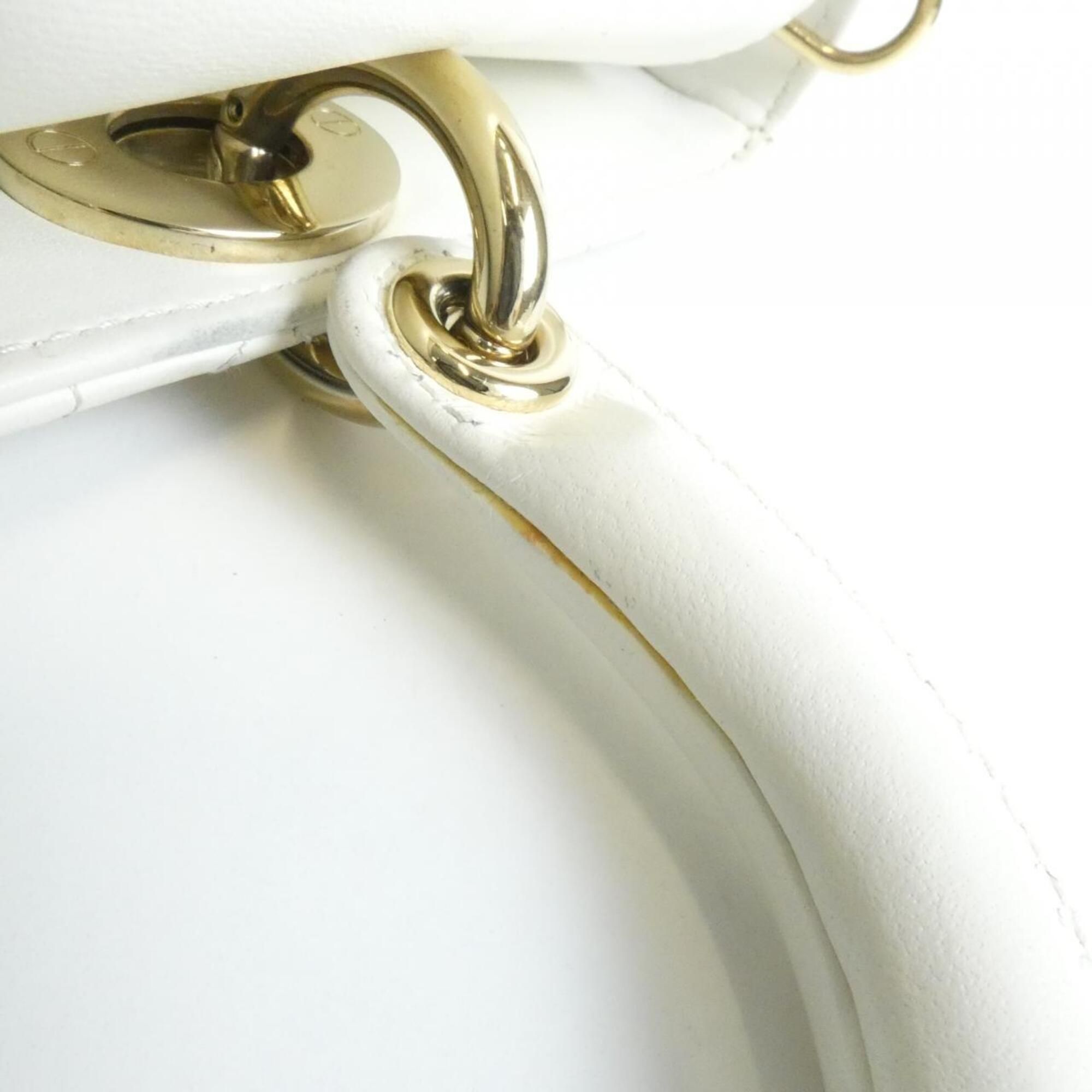 Leather Handbag (Pre-Owned) - Christian Dior - Modalova