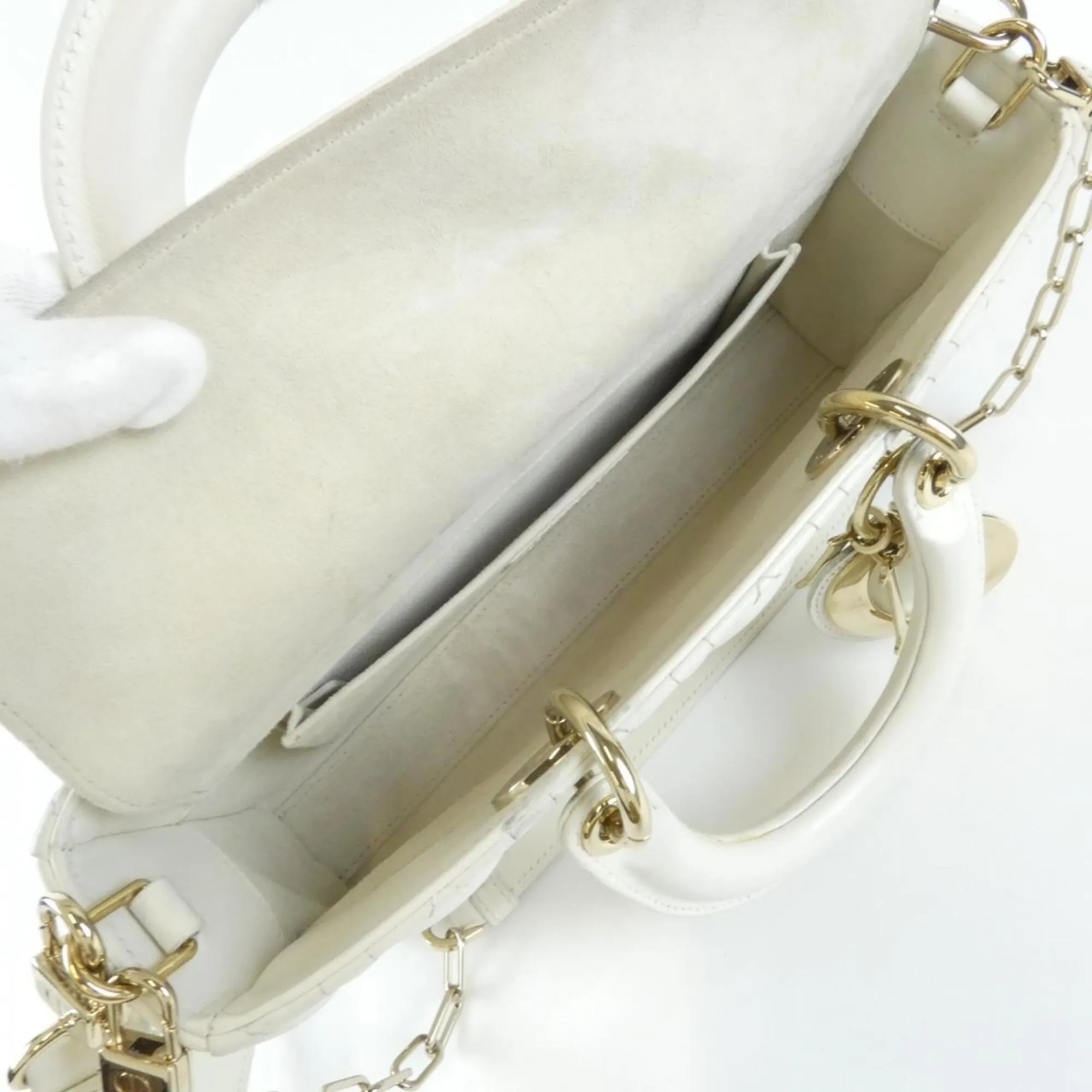 Leather Handbag (Pre-Owned) - Christian Dior - Modalova