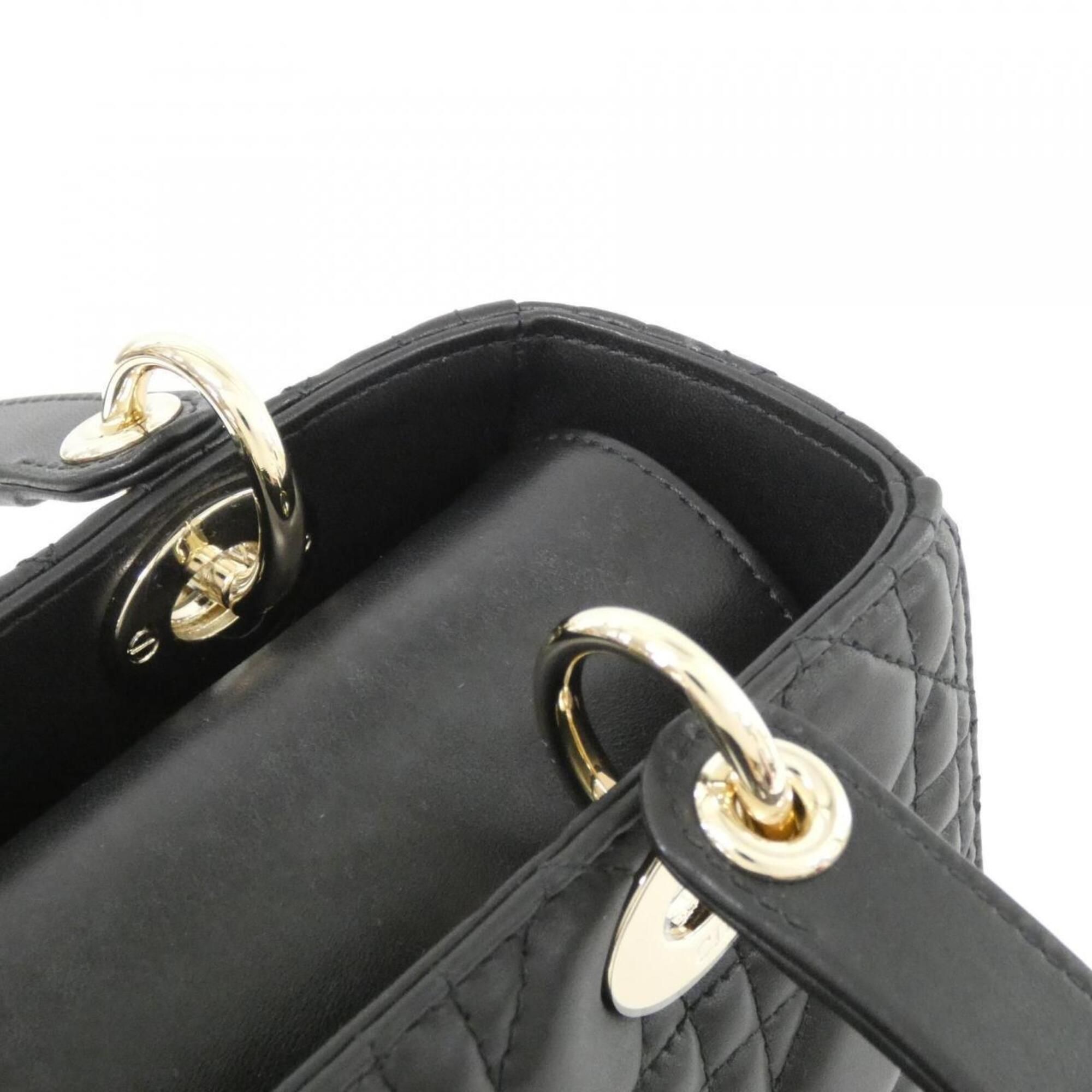 Leather Handbag (Pre-Owned) - Christian Dior - Modalova