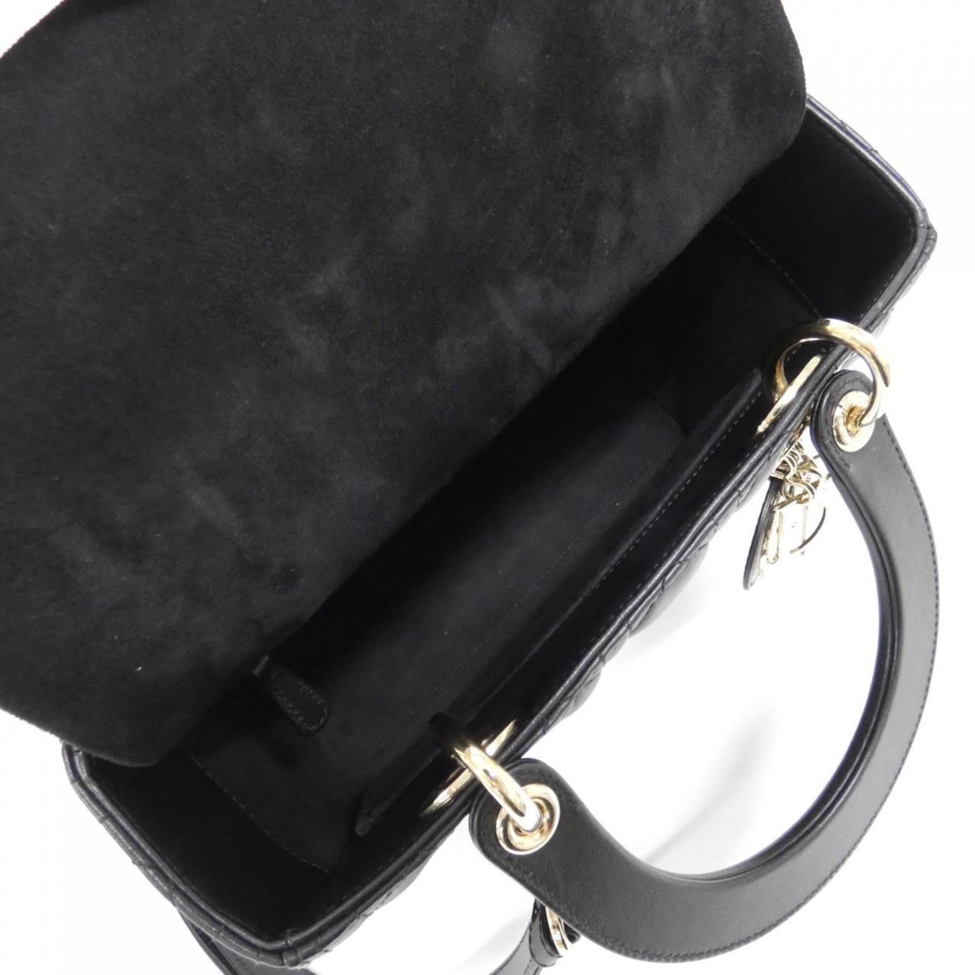 Leather Handbag (Pre-Owned) - Christian Dior - Modalova