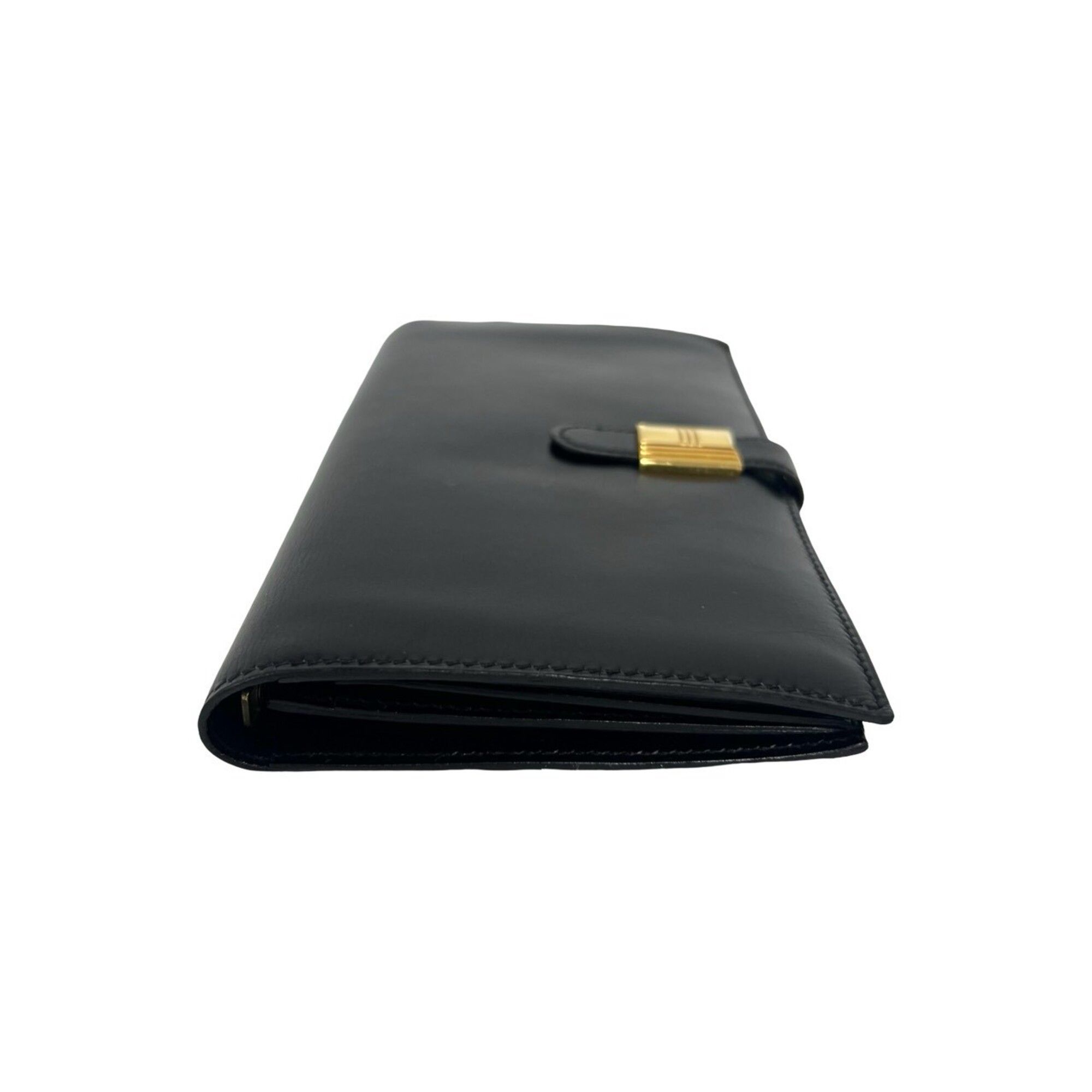 Box Calf Leather Long Wallet (Bi-Fold) (Pre-Owned) - Hermes - Modalova