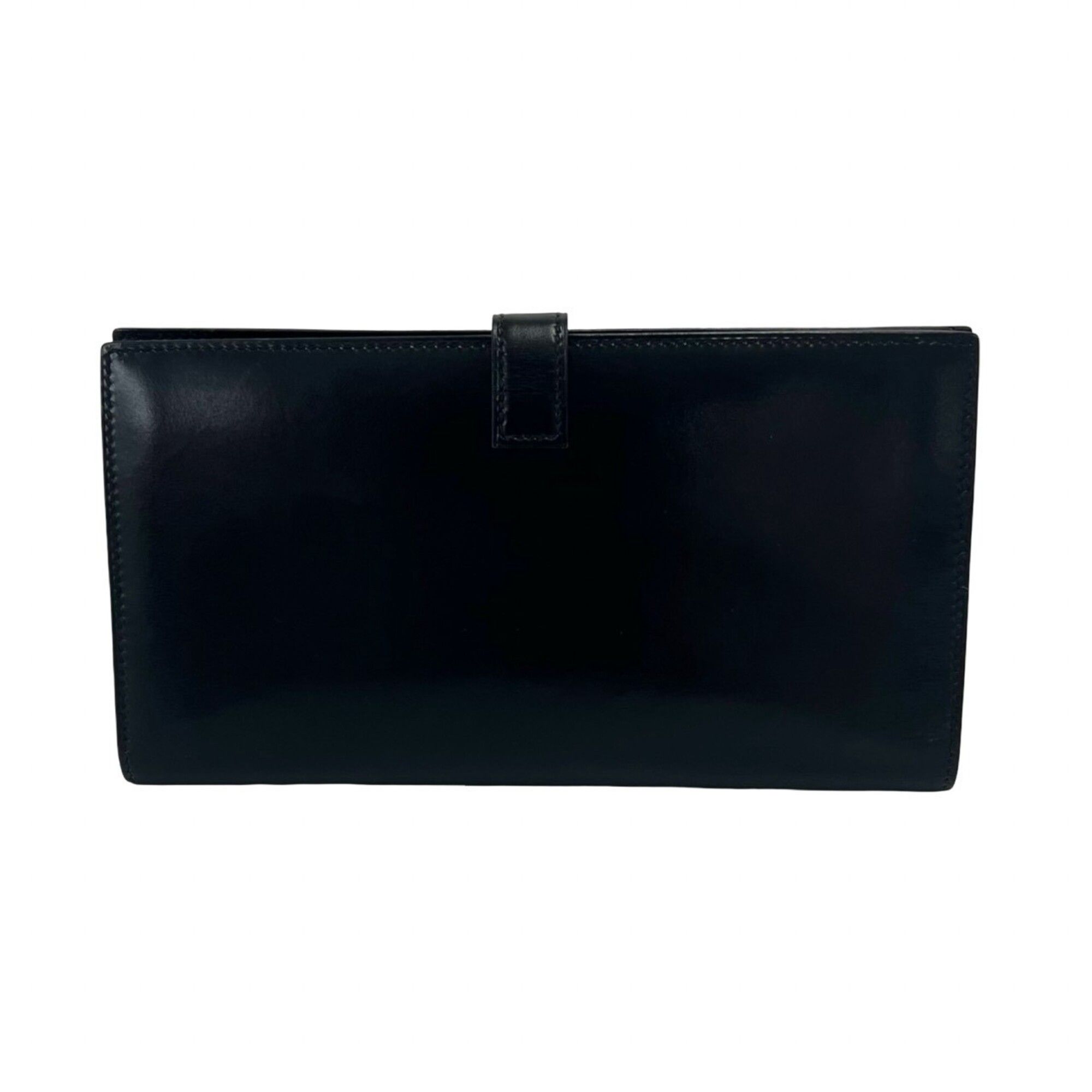 Box Calf Leather Long Wallet (Bi-Fold) (Pre-Owned) - Hermes - Modalova