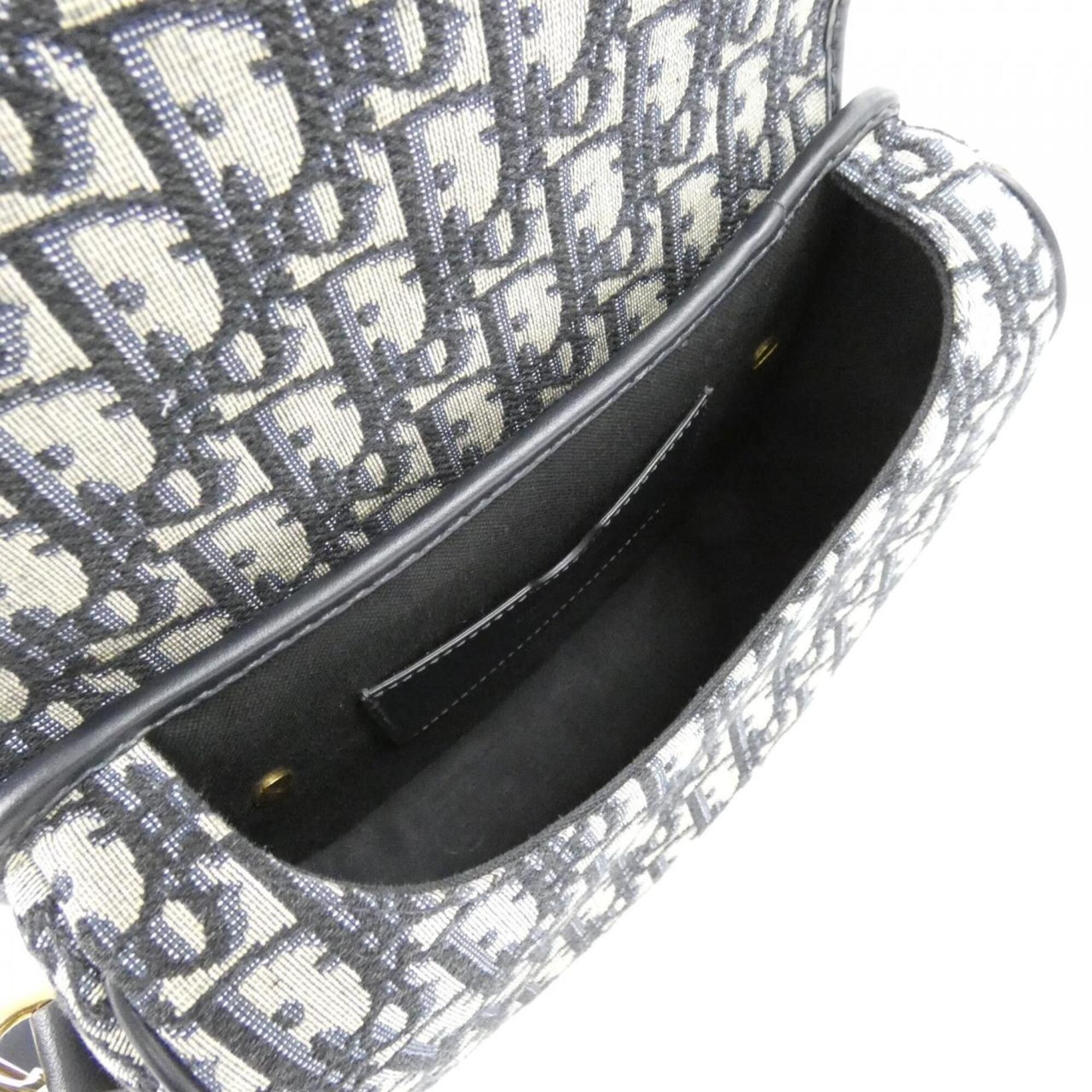 Canvas Leather Shoulder Bag (Pre-Owned) - Christian Dior - Modalova