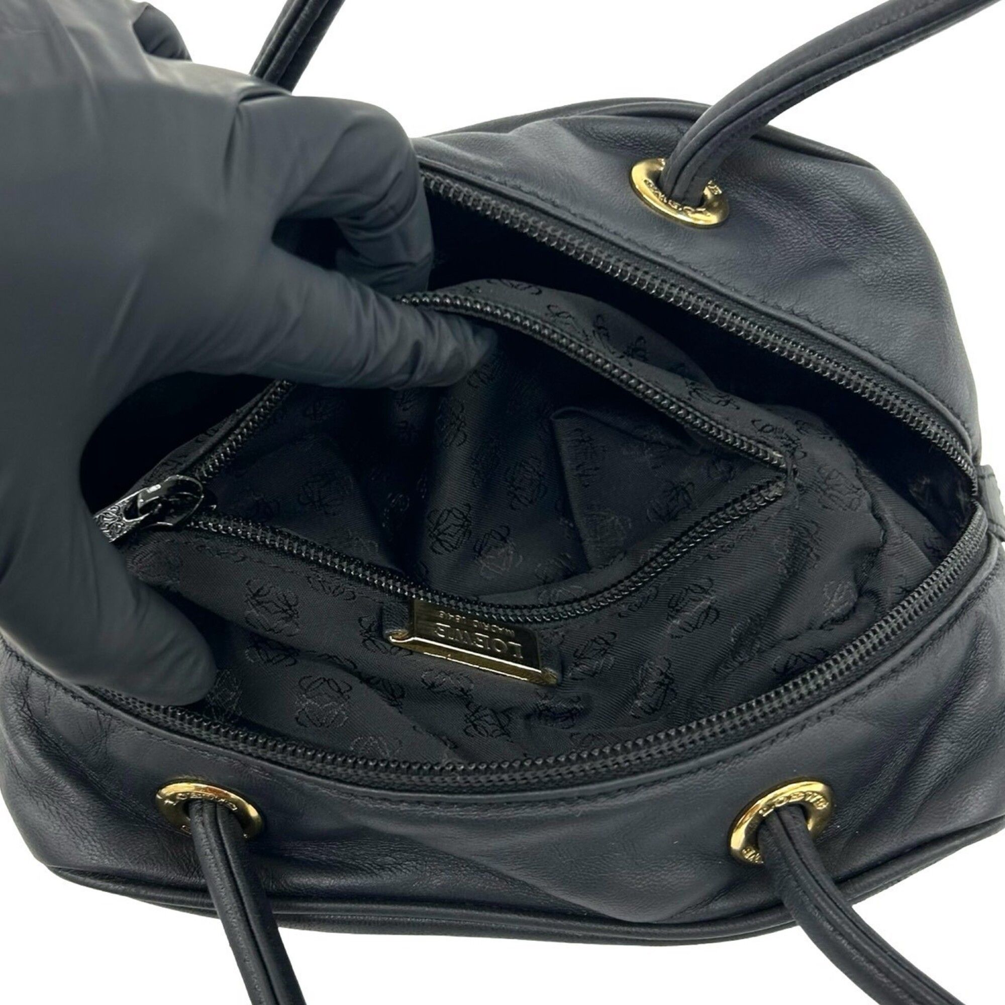 Leather Handbag (Pre-Owned) - Loewe - Modalova