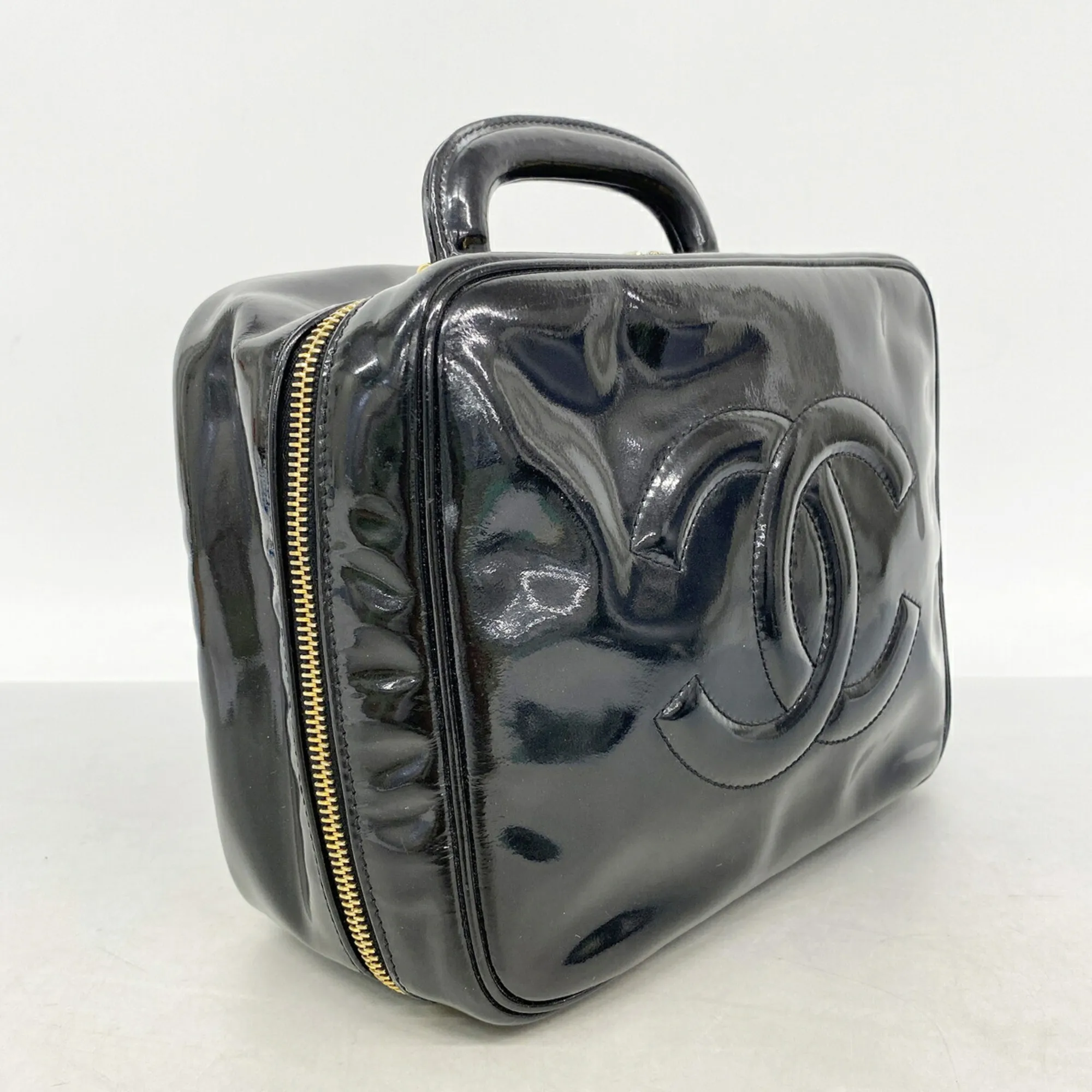 Patent Leather Vanity Bag (Pre-Owned) - Chanel - Modalova