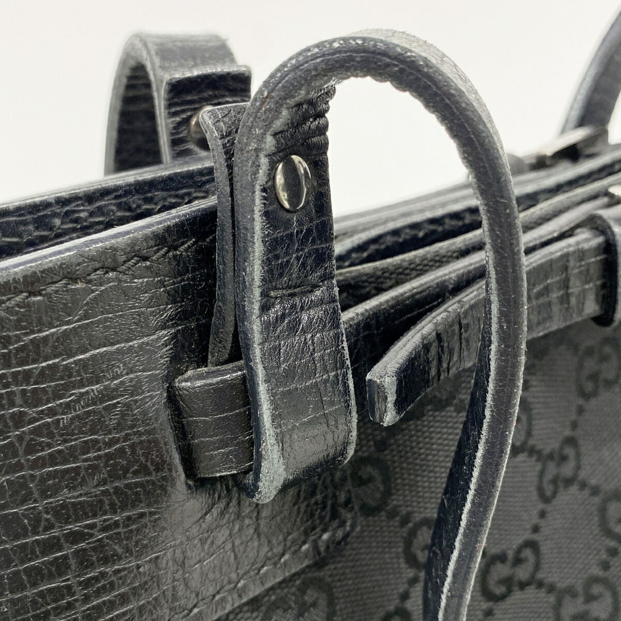 Canvas Tote Bag (Pre-Owned) - Gucci - Modalova