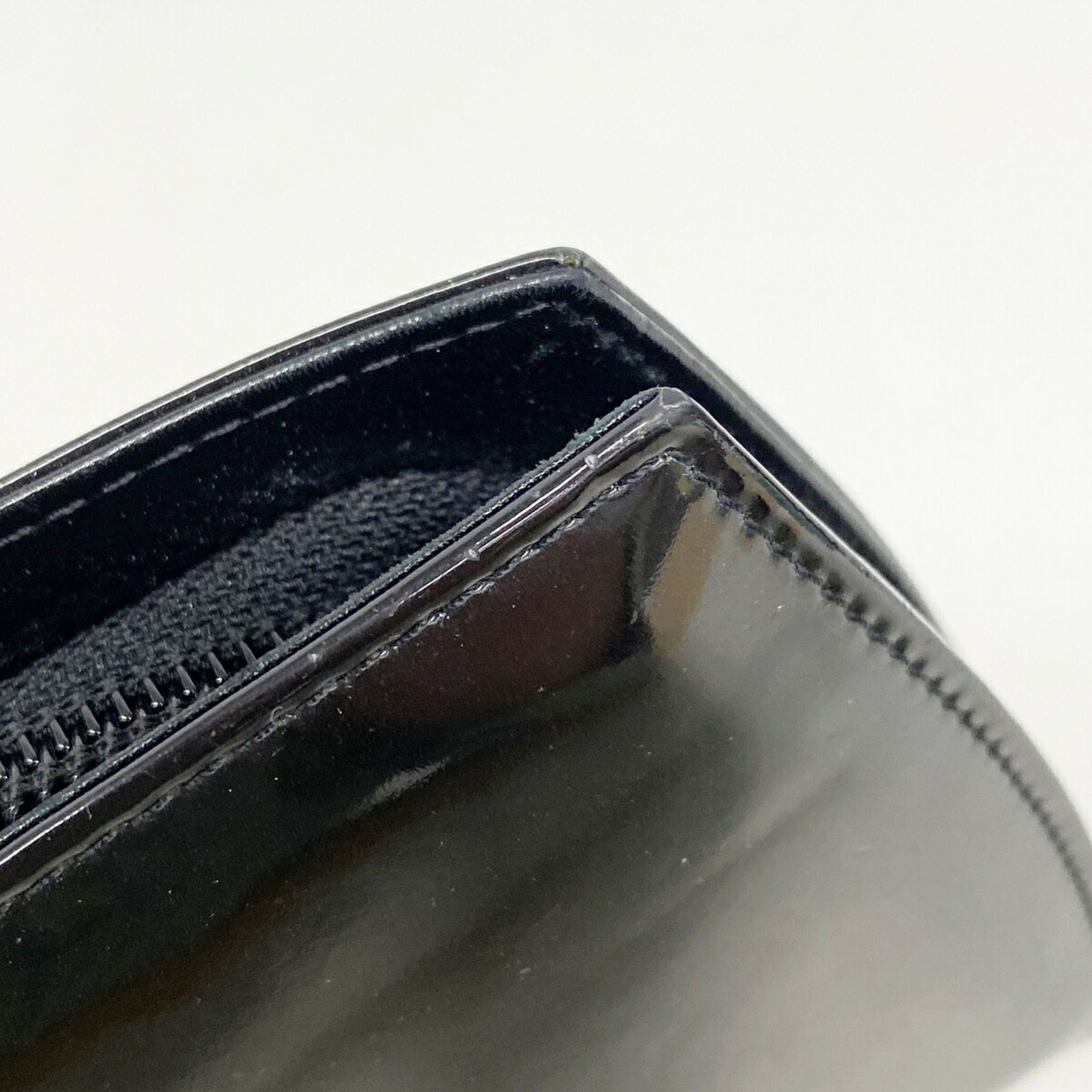 Patent Leather Long Wallet (Bi-Fold) (Pre-Owned) - Chanel - Modalova